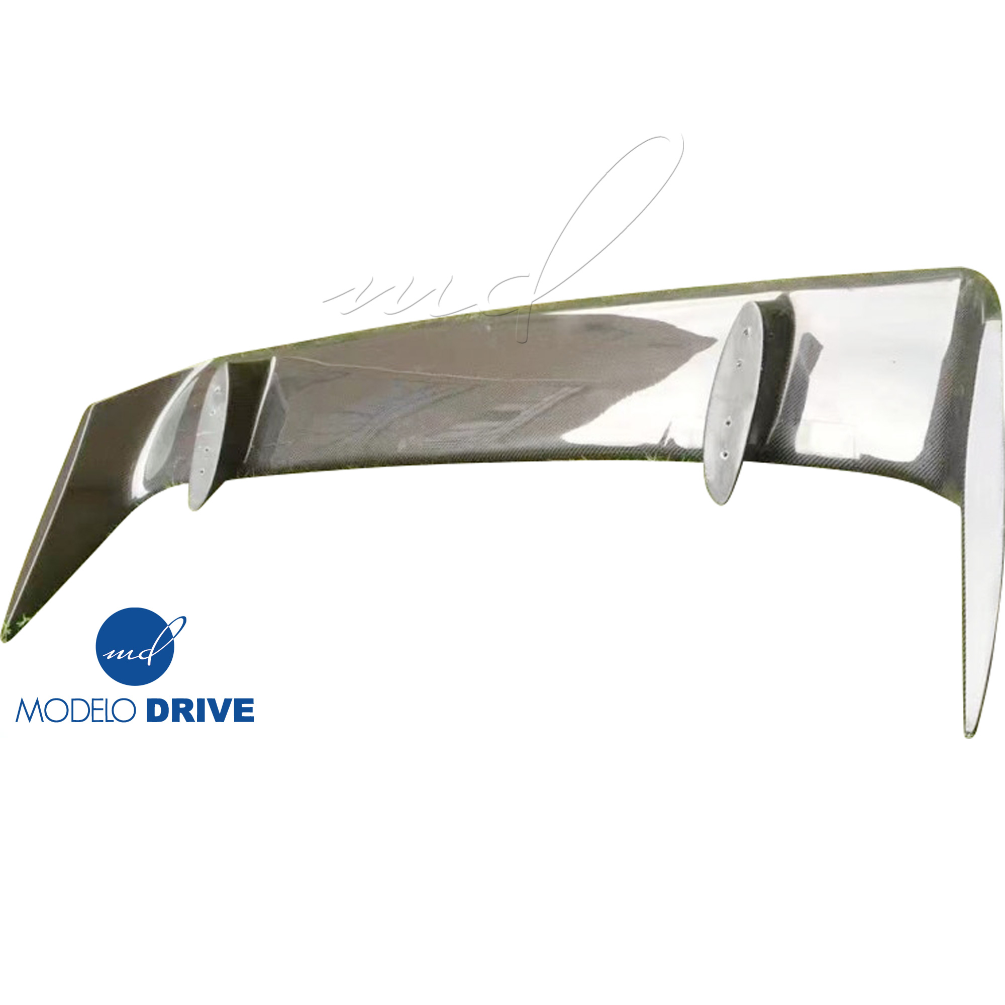 ModeloDrive Carbon Fiber 3POW Spoiler Wing > - > Universal - Image 3