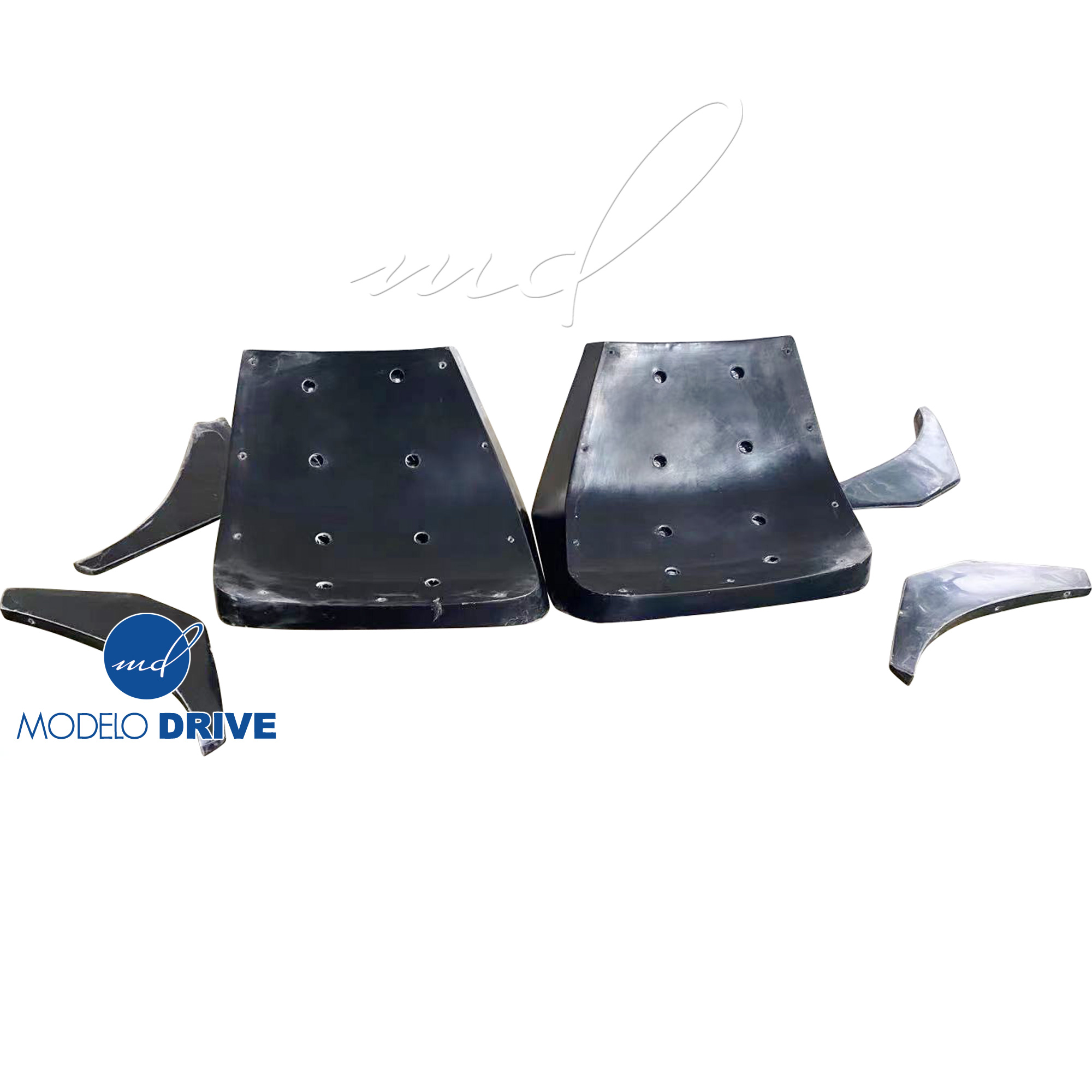 ModeloDrive FRP Dual Diffusers 2pc > Chevrolet Corvette C7 2014-2019 - Image 9