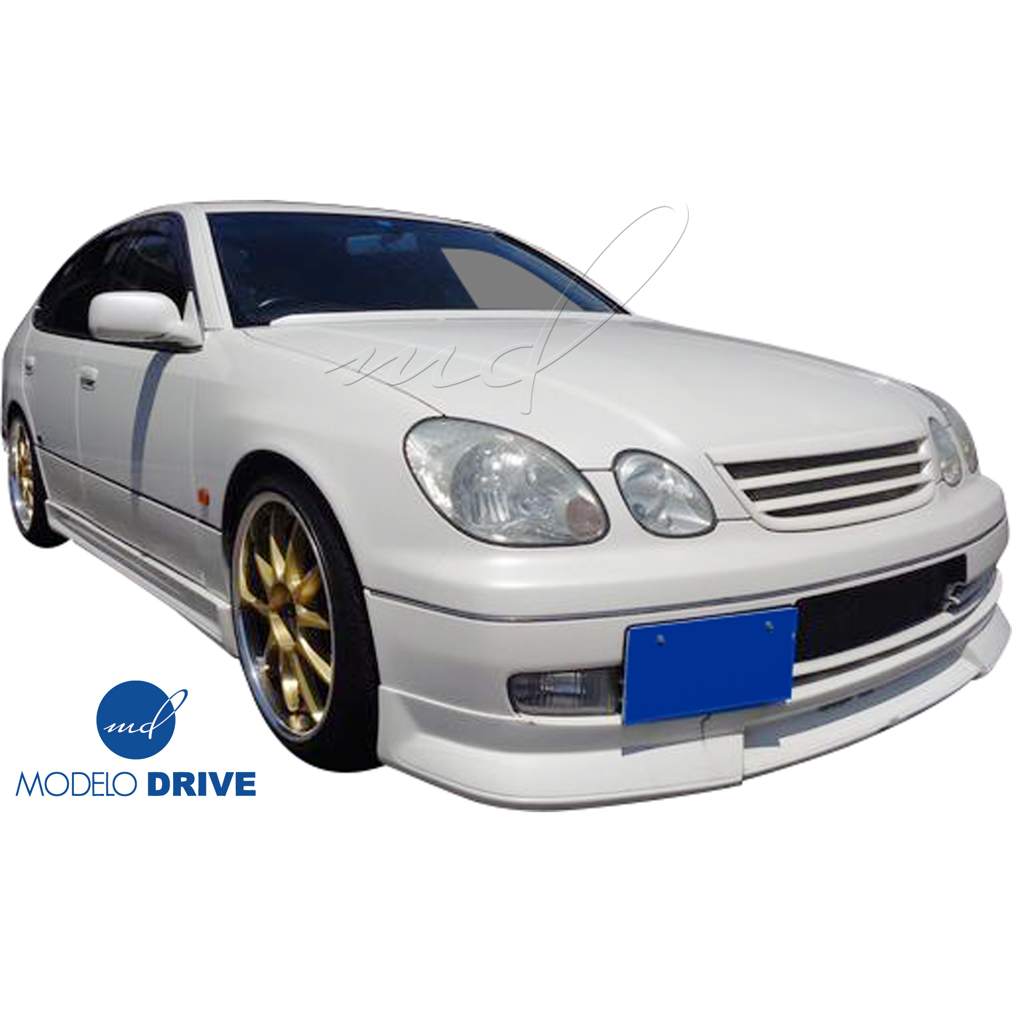 ModeloDrive FRP WAL SPOR Front Lip Valance > Lexus GS Series GS400 GS300 1998-2005 - Image 3