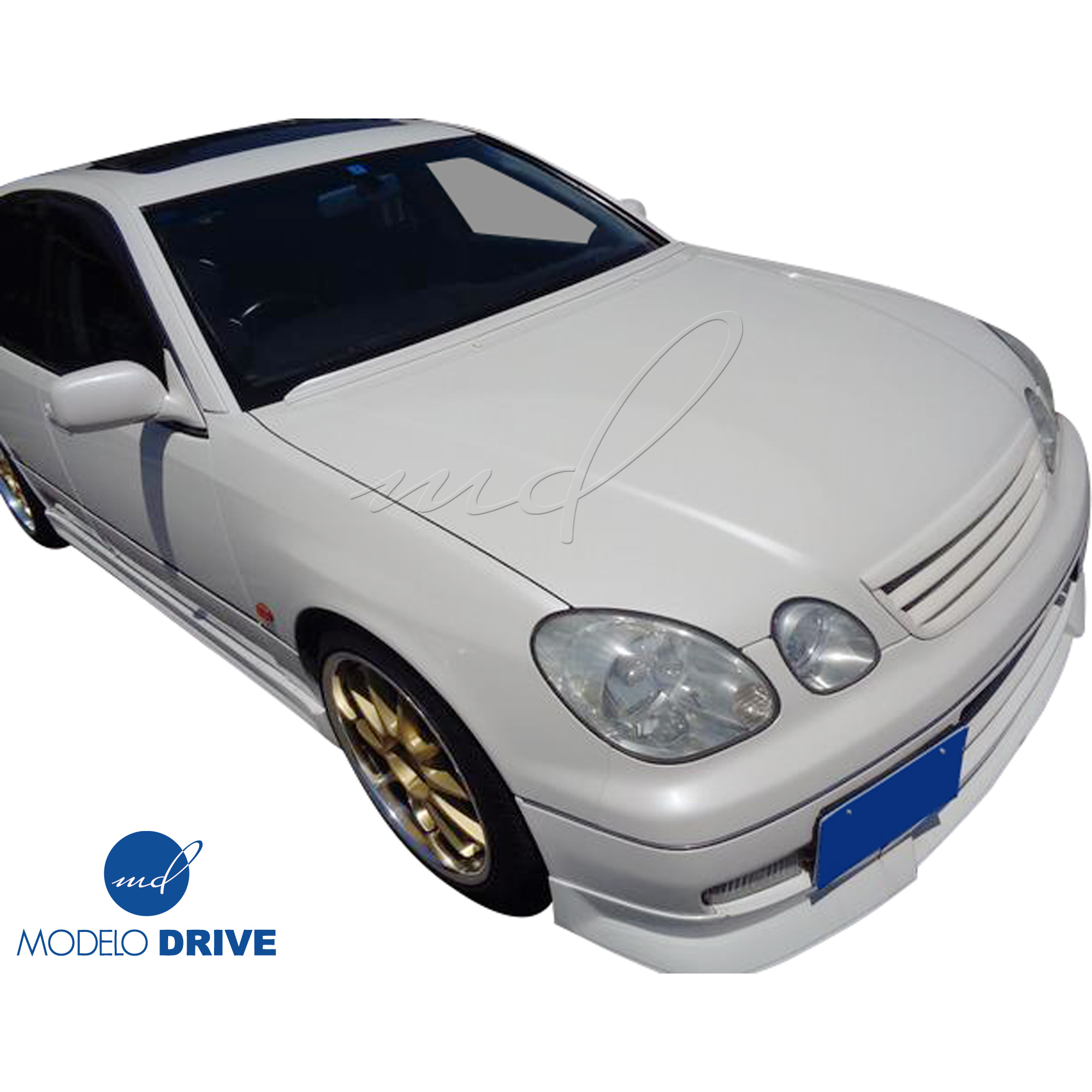 ModeloDrive FRP WAL SPOR Front Lip Valance > Lexus GS Series GS400 GS300 1998-2005 - Image 5