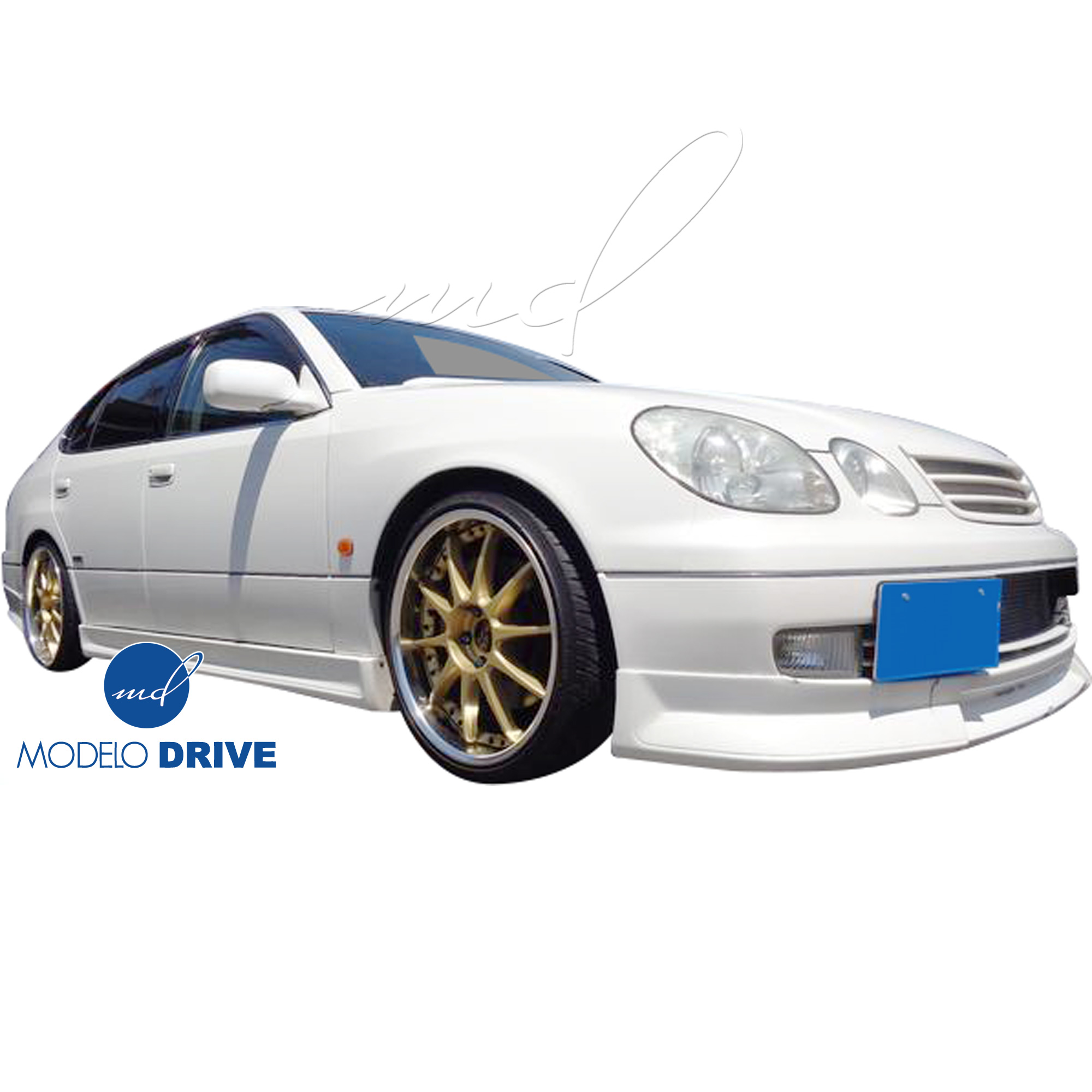 ModeloDrive FRP WAL SPOR Front Lip Valance > Lexus GS Series GS400 GS300 1998-2005 - Image 6