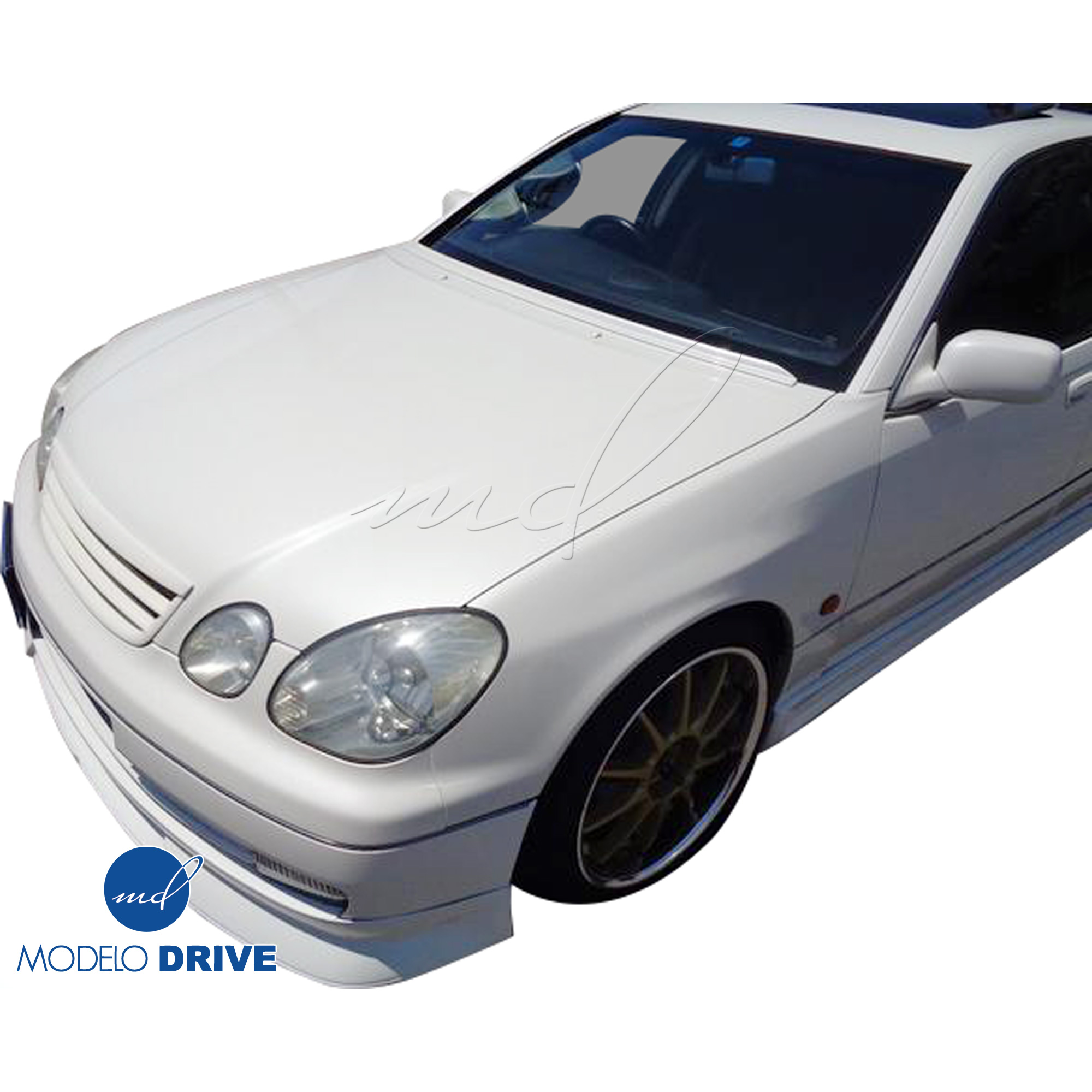 ModeloDrive FRP WAL SPOR Front Lip Valance > Lexus GS Series GS400 GS300 1998-2005 - Image 8