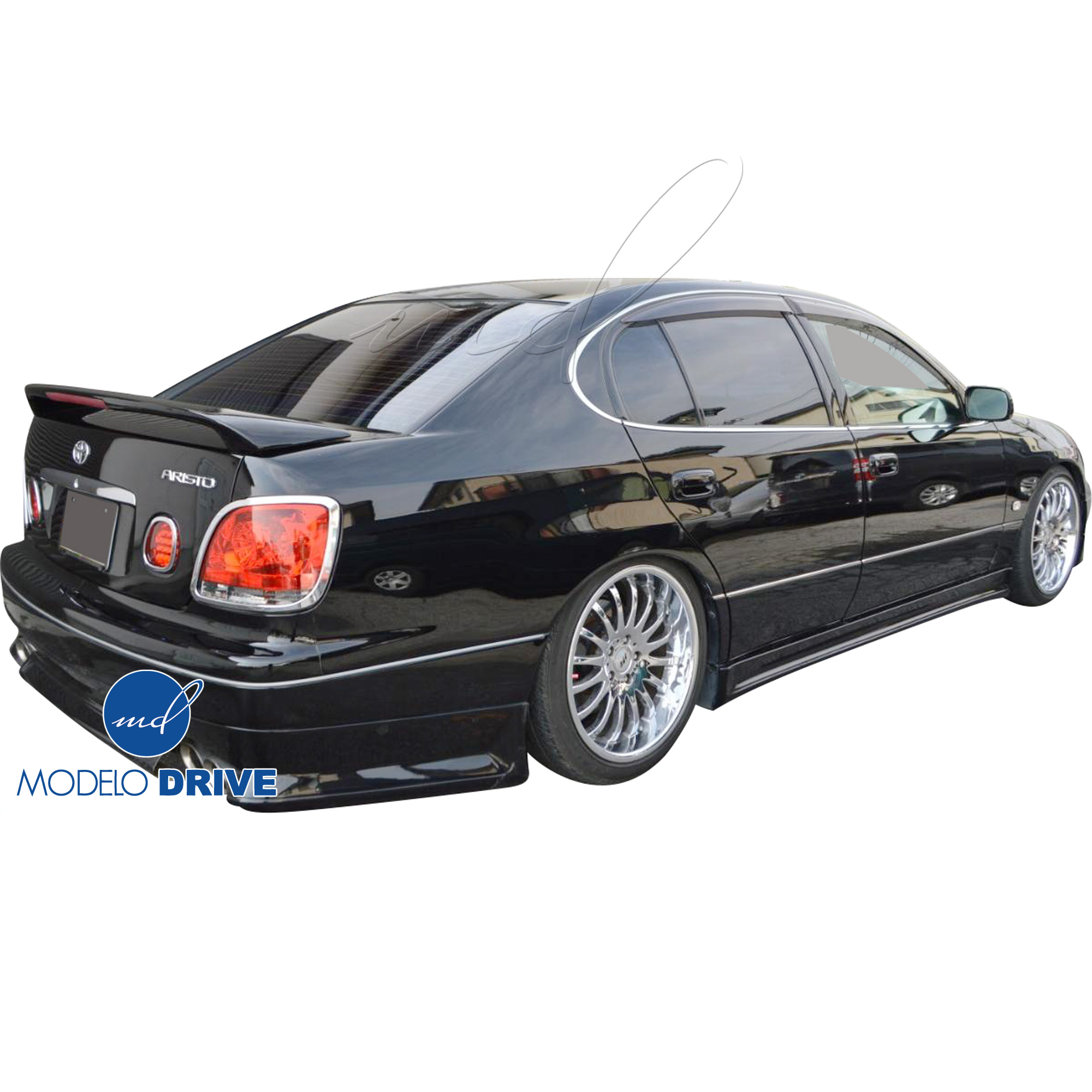 ModeloDrive FRP WAL SPOR Rear Lip Valance > Lexus GS Series GS400 GS300 1998-2005 - Image 9