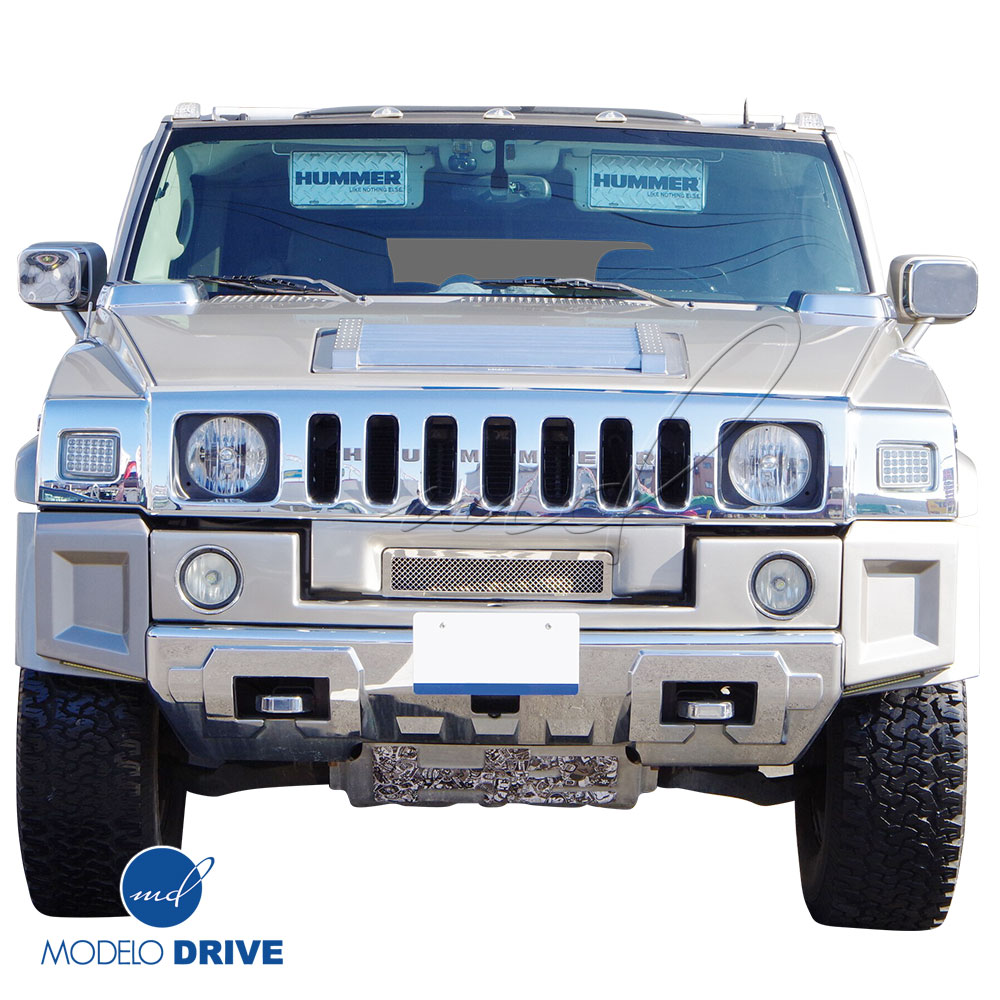 ModeloDrive FRP BNW Front Bumper Spat Add-ons > Hummer H2 2003-2009 - Image 3