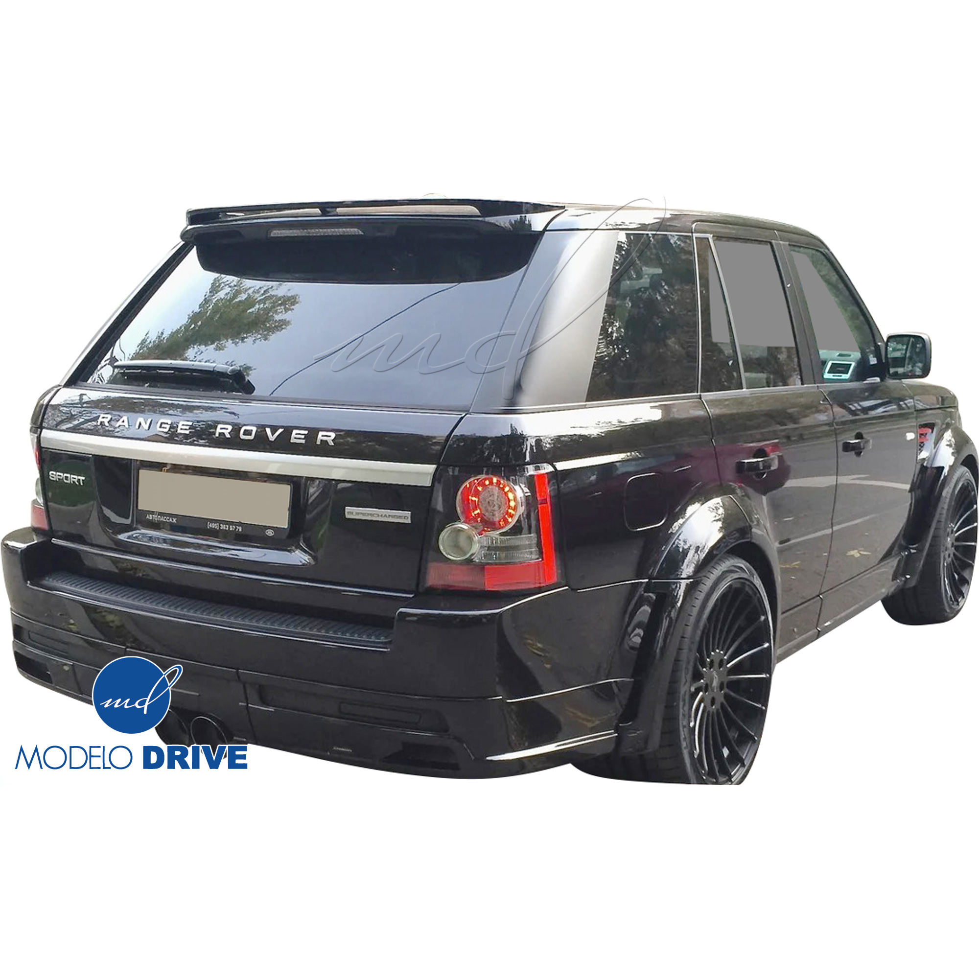 ModeloDrive FRP HAMA Rear Lip Valance 3pc > Land Rover Range Rover Sport 2010-2013 - Image 13