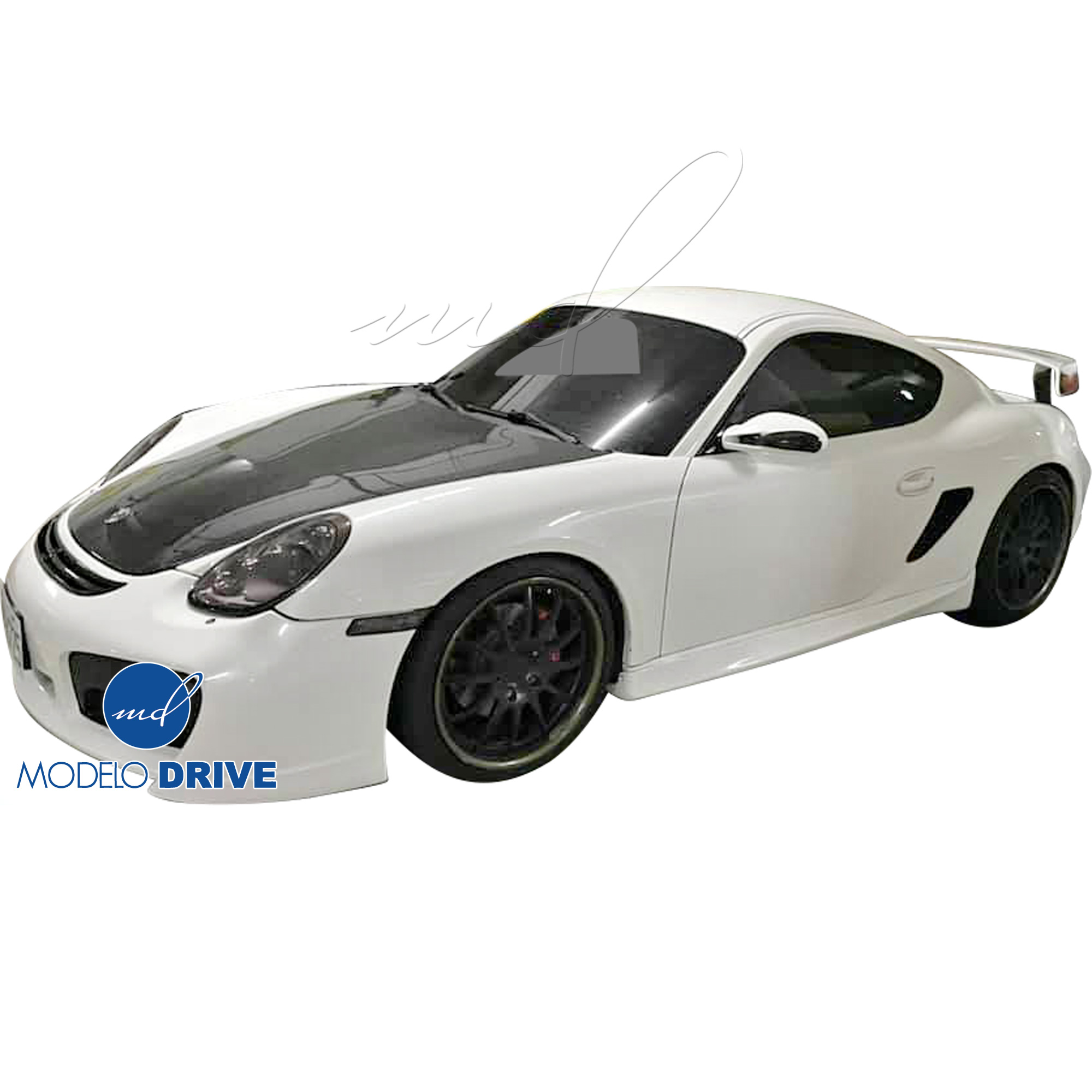ModeloDrive Carbon Fiber OER Hood Frunk (front) > Porsche Cayman (987) 2006-2012 - Image 20