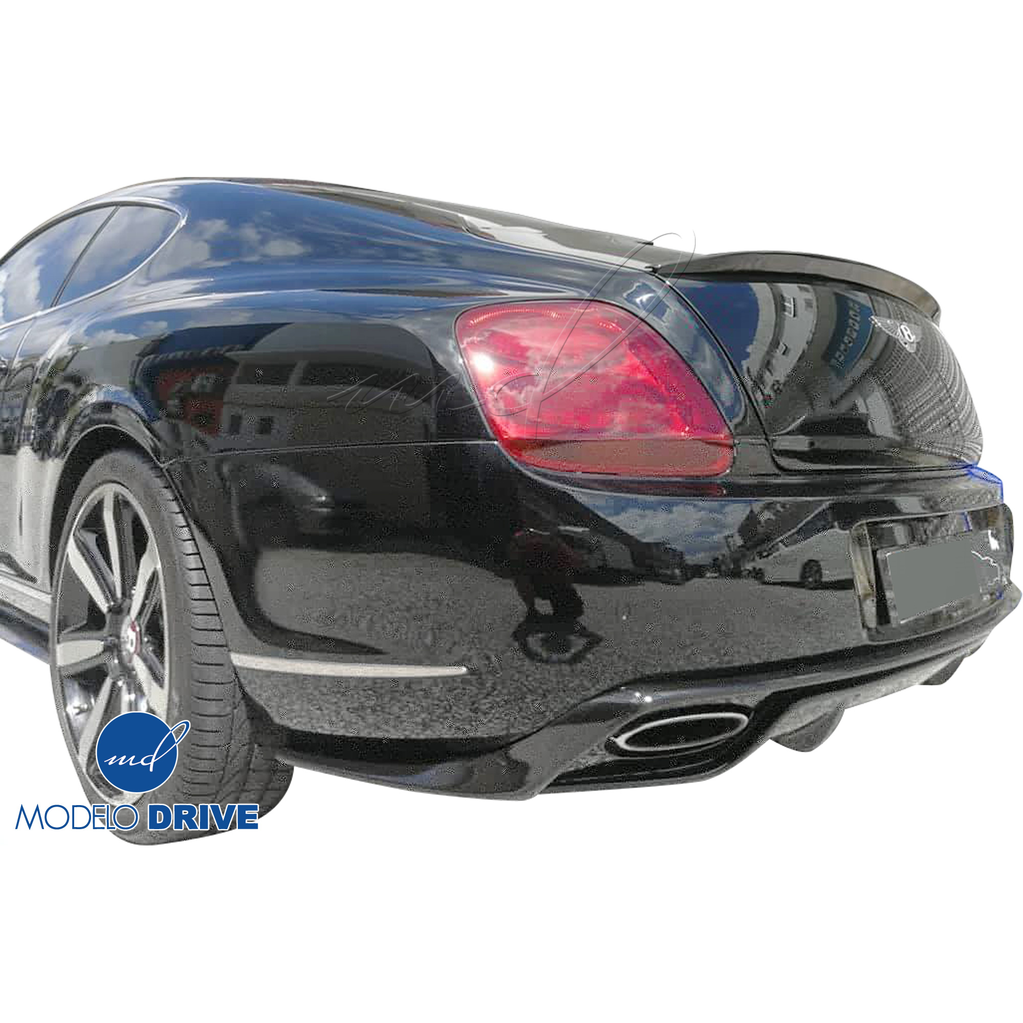 ModeloDrive Carbon Fiber MULL Rear Diffuser > Bentley Continental GT GTC 2011-2018 > 2dr Coupe - Image 4