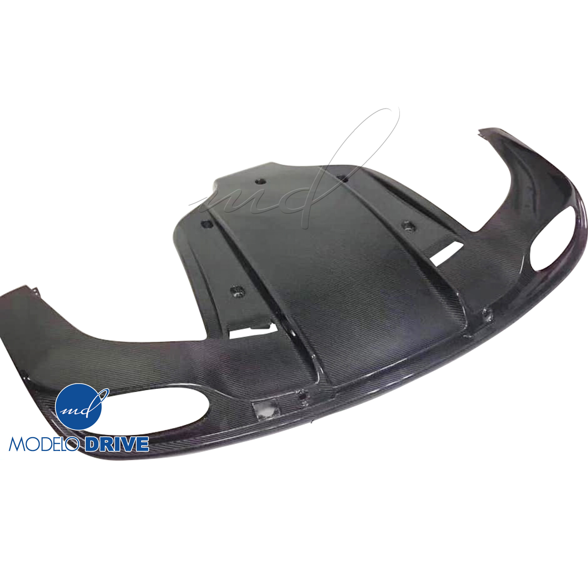 ModeloDrive Carbon Fiber MULL Rear Diffuser > Bentley Continental GT GTC 2011-2018 > 2dr Coupe - Image 13