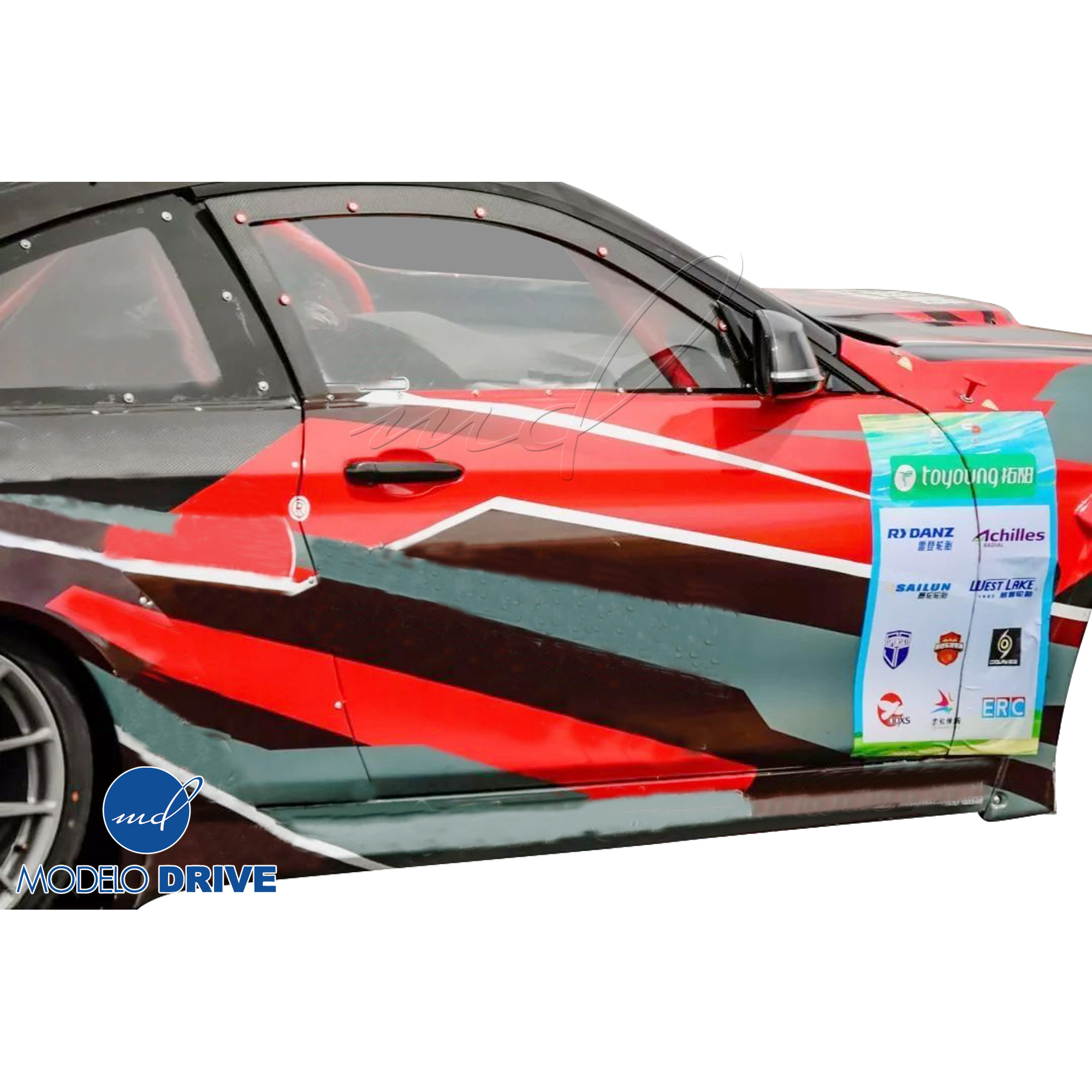 ModeloDrive FRP LBPE Wide Body Side Skirts > BMW 4-Series F32 2014-2020 - Image 10