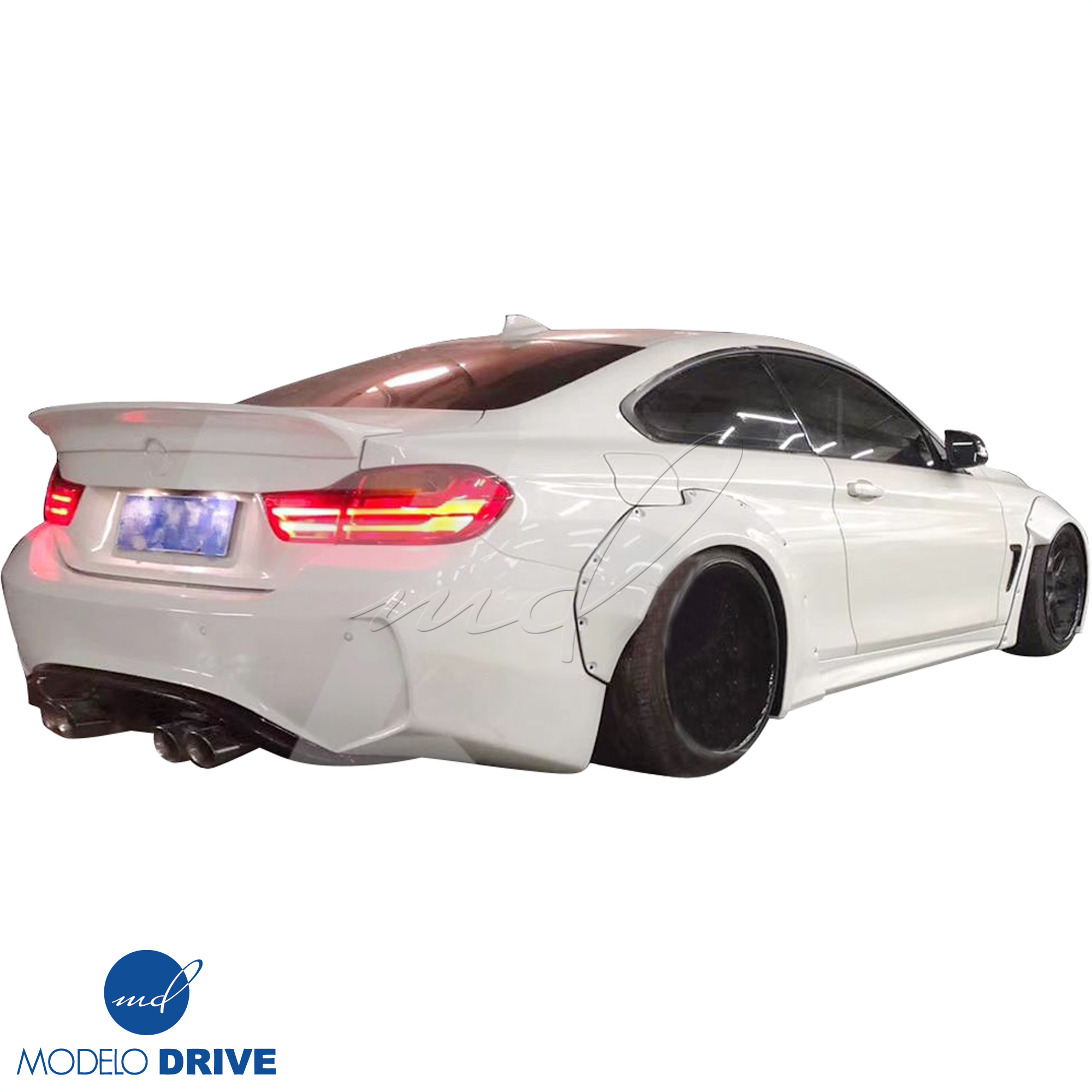 ModeloDrive FRP LBPE Rear Bumper > BMW 4-Series F32 2014-2020 - Image 12