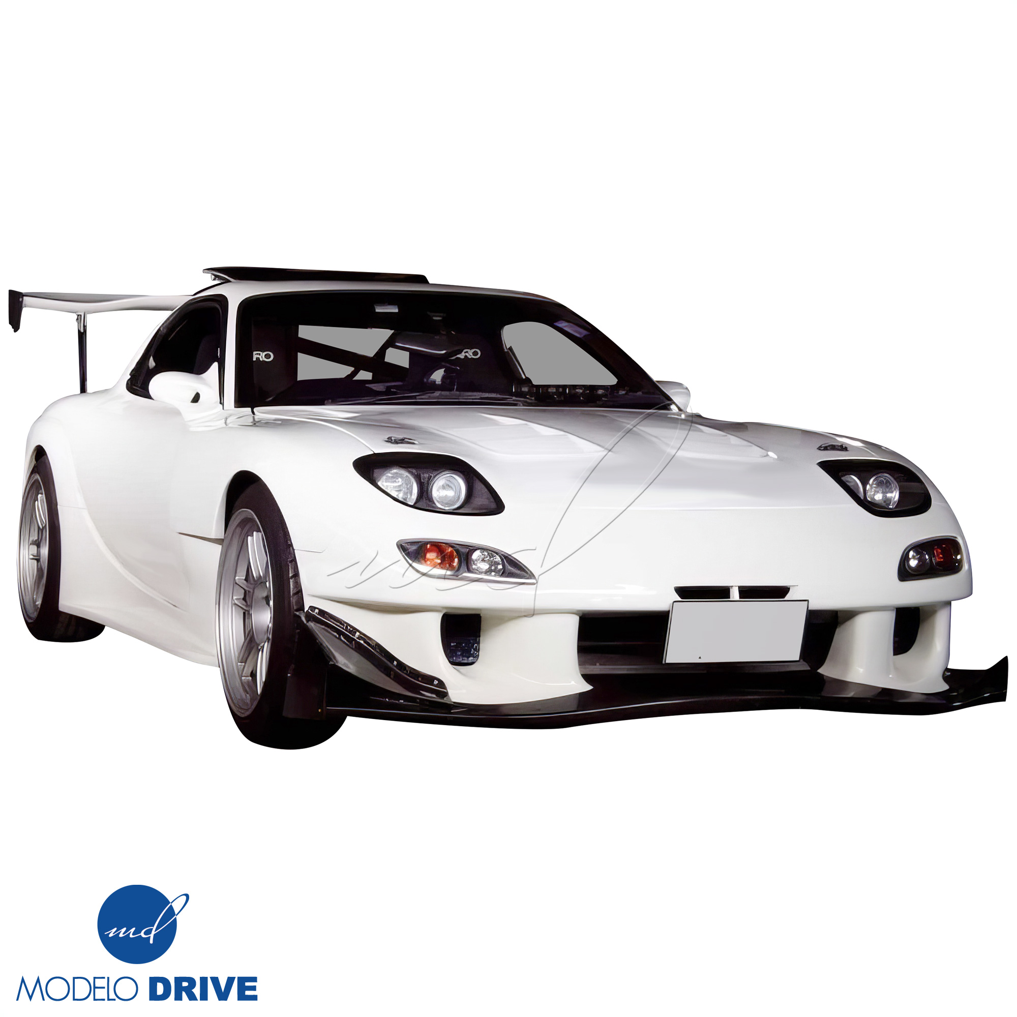 ModeloDrive FRP RAME AD-GT Wide Body Fenders (front) > Mazda RX-7 (FD3S) 1993-1997 - Image 13