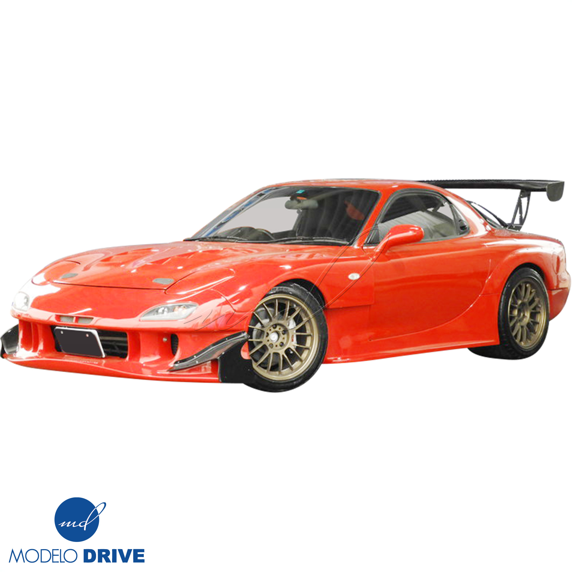 ModeloDrive FRP RAME AD-GT Wide Body Fenders (front) > Mazda RX-7 (FD3S) 1993-1997 - Image 7