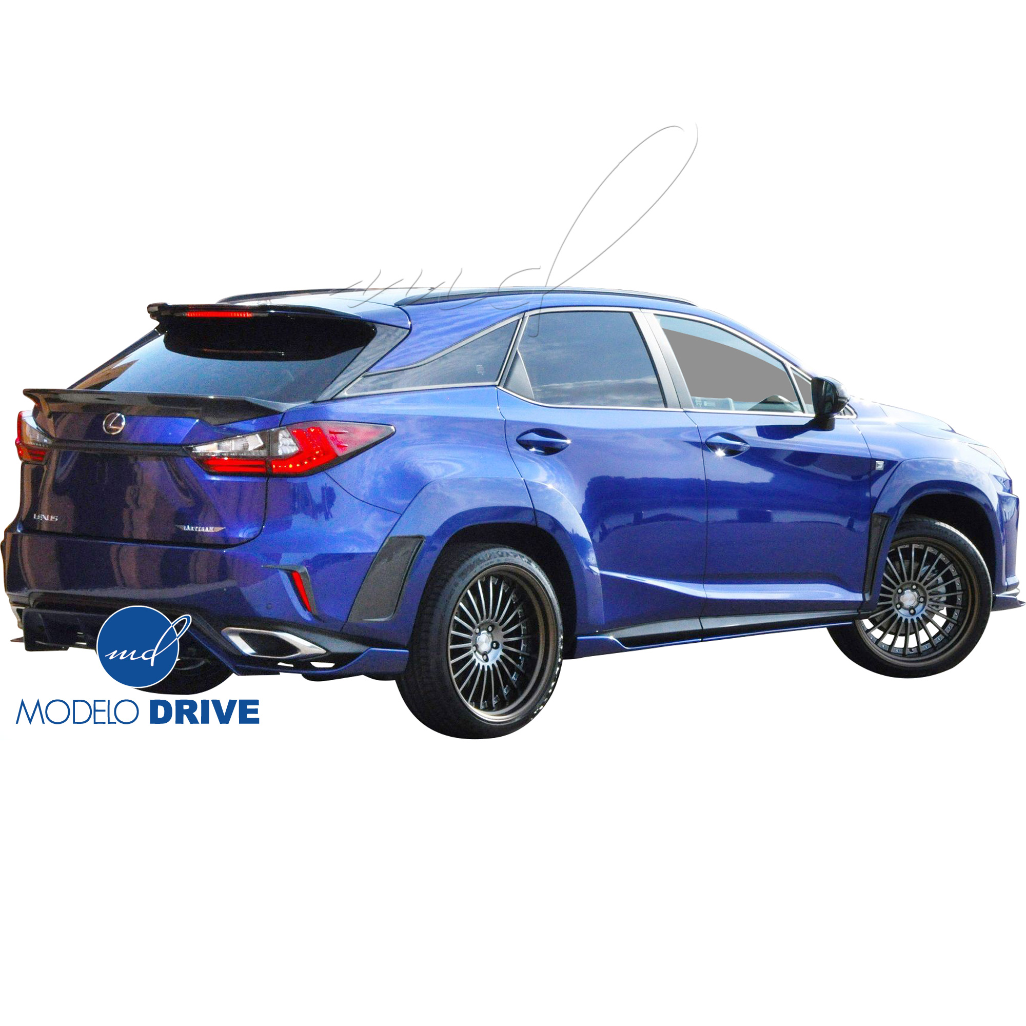 ModeloDrive FRP ARTI Rear Lip > Lexus RX-Series RX350 RX450 2016-2019 - Image 7
