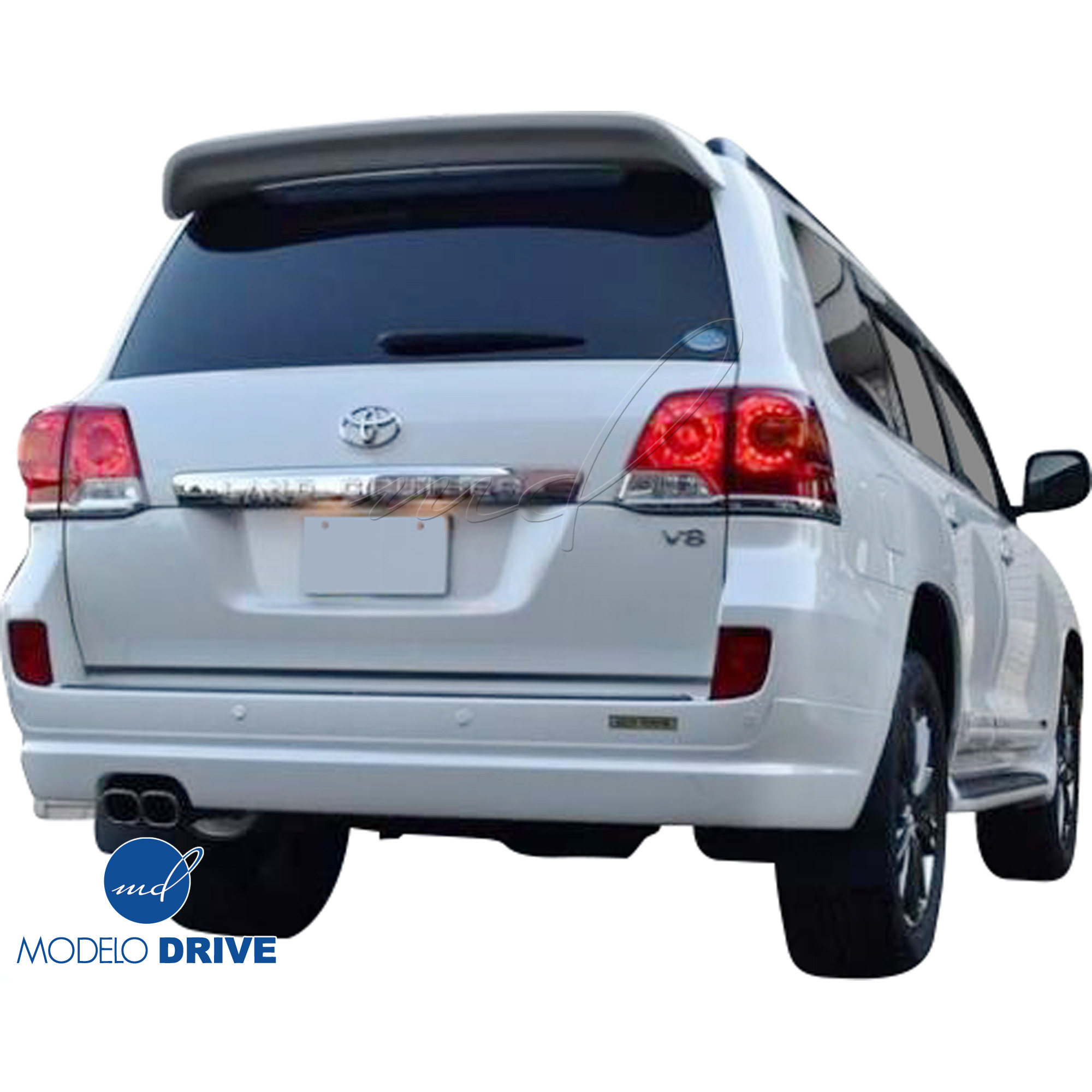 ModeloDrive FRP MODE Rear Lip Valance > Toyota Land Cruiser VDJ200 2012-2015 - Image 4