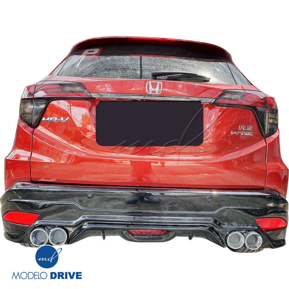 ModeloDrive FRP ADVE Rear Add-on Valance > Honda HR-V 2016-2018 - Image 2