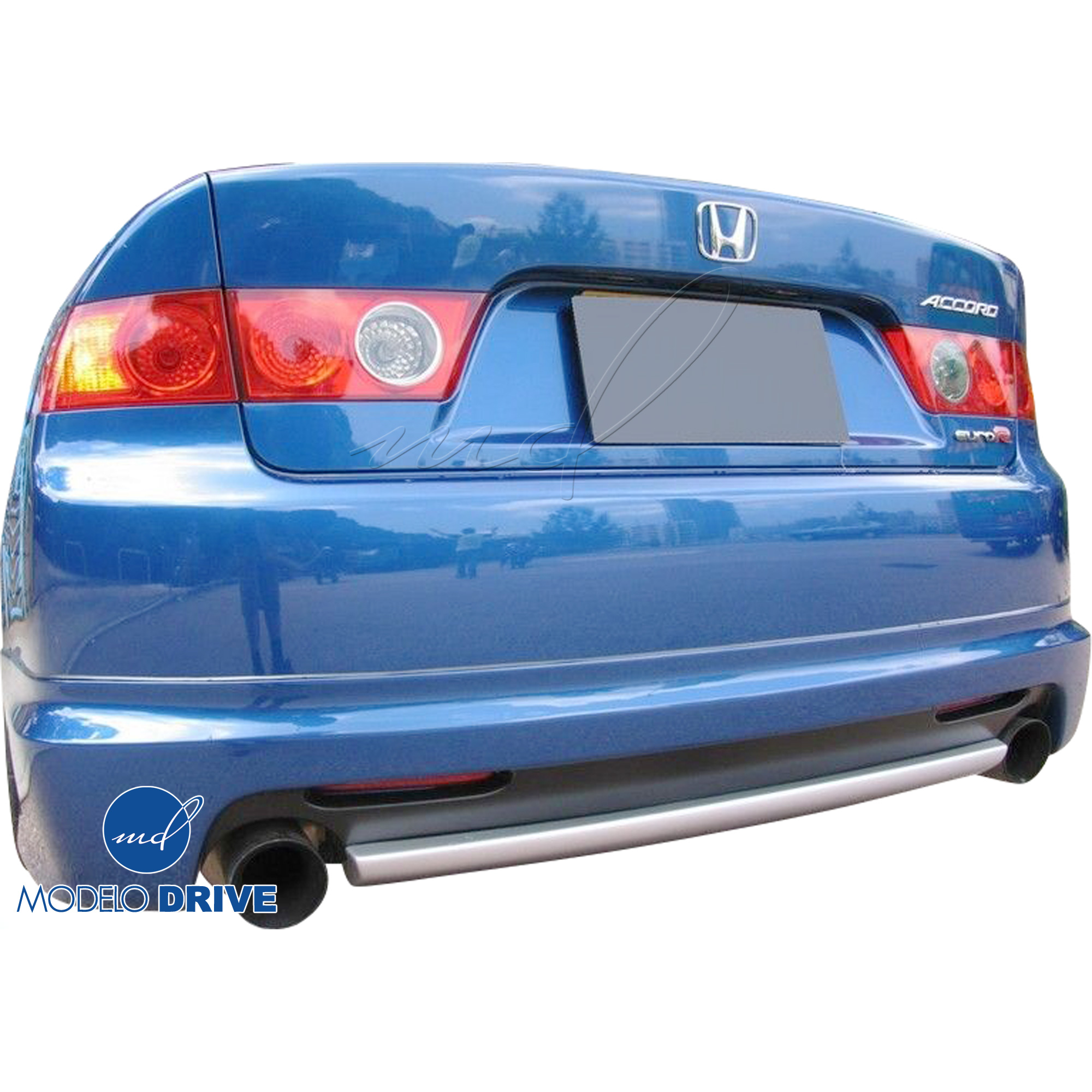 ModeloDrive FRP MUGE V1 Rear Lip Valance > Acura TSX CL9 2004-2008 - Image 6