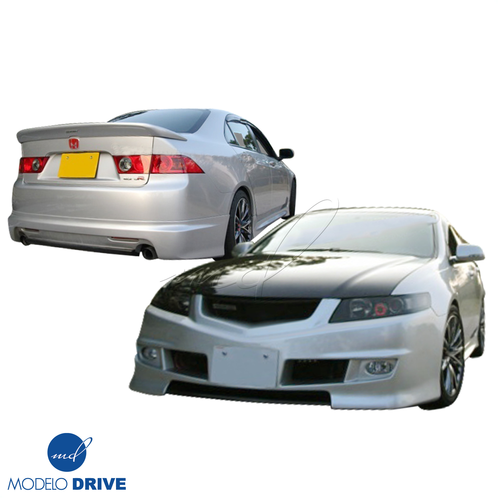 ModeloDrive FRP MUGE V1 Body Kit 4pc > Acura TSX CL9 2004-2008 - Image 3