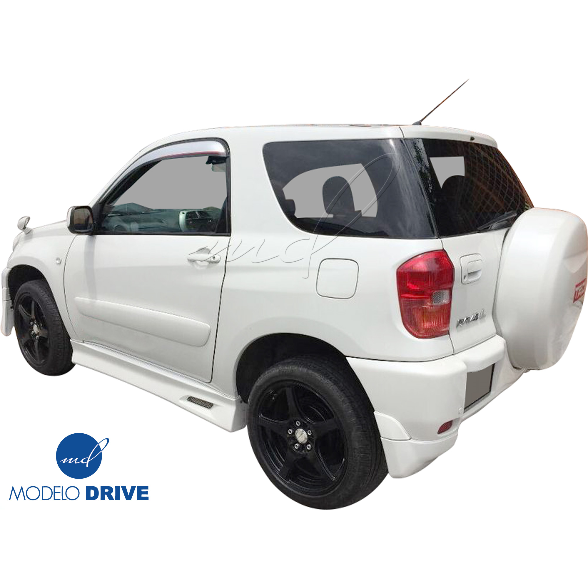 ModeloDrive FRP TRDE Rear Add-on Spats > Toyota RAV4 XA20 2001-2005 > 3dr - Image 3
