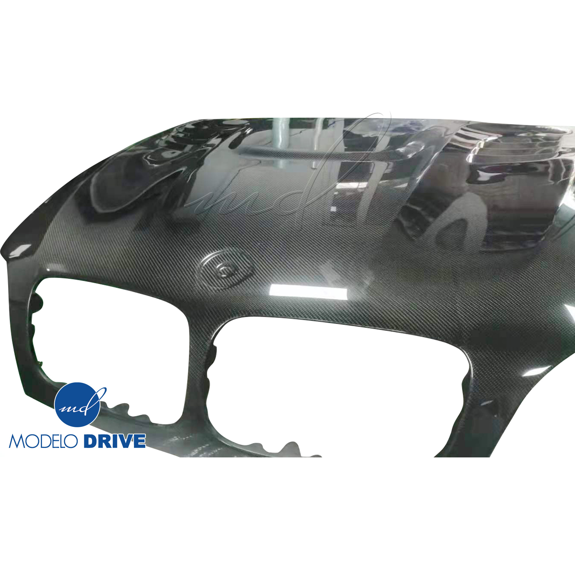ModeloDrive Carbon Fiber HAMA Hood > BMW X6 E71 2008-2014 - Image 8