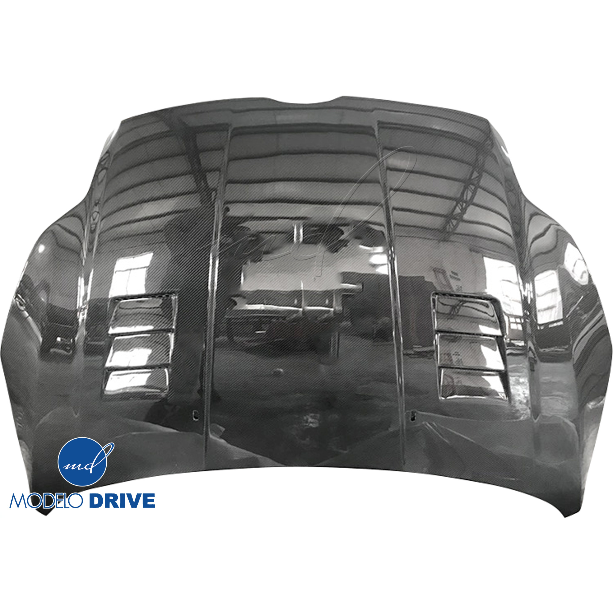 ModeloDrive Carbon Fiber KR Vented Hood > Ford Focus 2012-2014 - Image 9