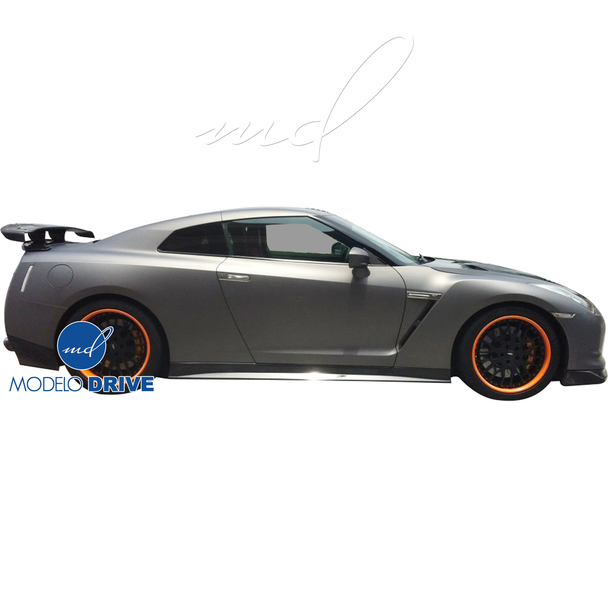 ModeloDrive Carbon Fiber GT Type-2 Hood > Nissan GT-R GTR R35 2009-2016 - Image 4