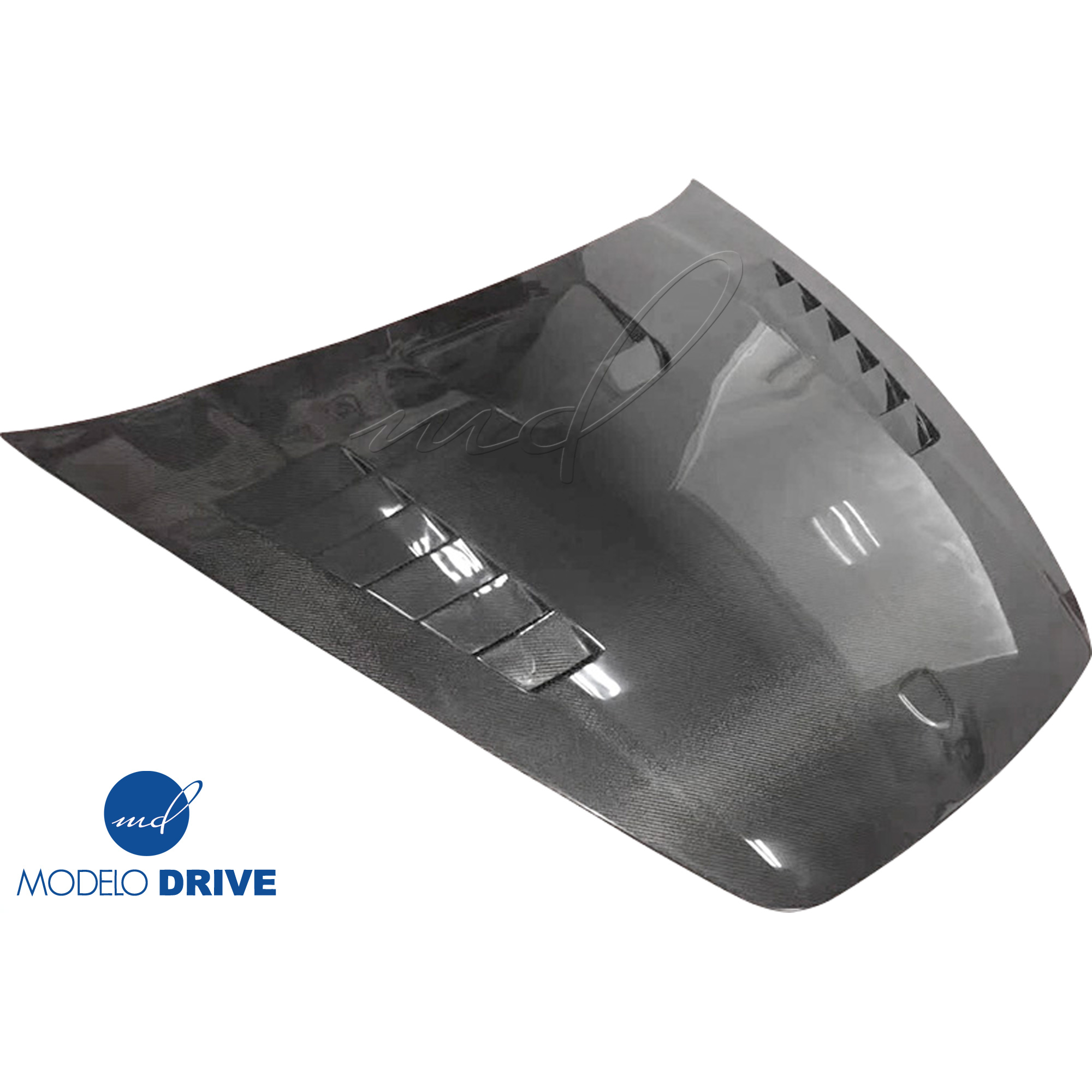 ModeloDrive Carbon Fiber MASO Hood > Porsche Cayenne (958) 2011-2014 - Image 9