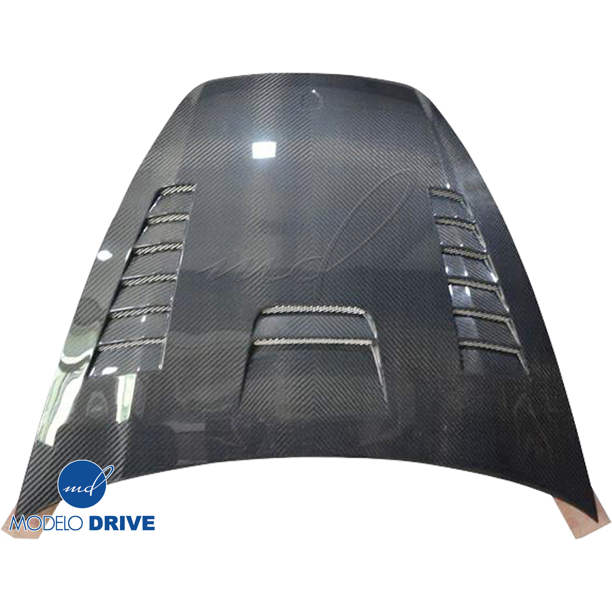 ModeloDrive Carbon Fiber MASO Hood > Porsche Cayenne (958) 2011-2014 - Image 10