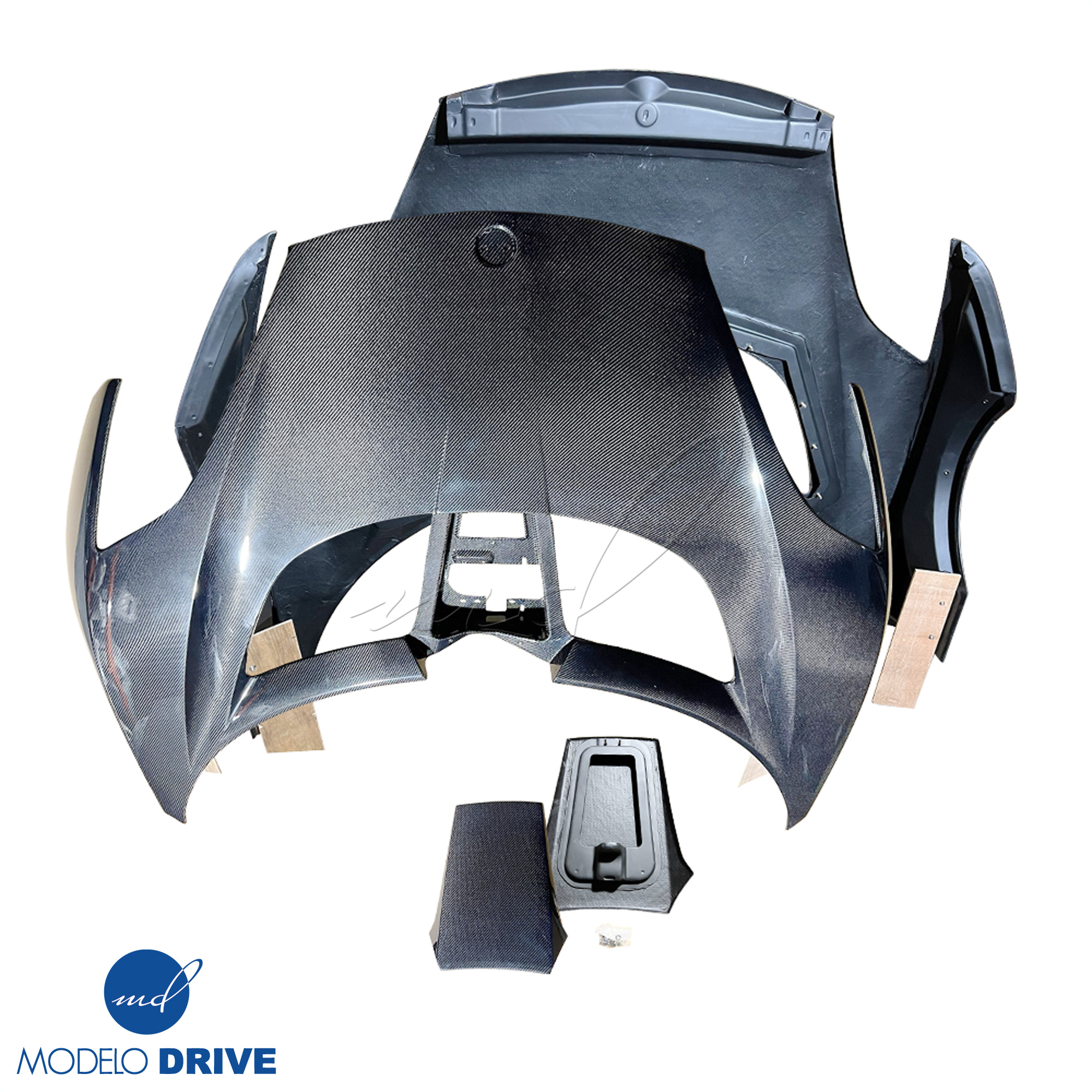 ModeloDrive Carbon Fiber V5 Hood (front) > Lotus Evora 2011-2021 - Image 24
