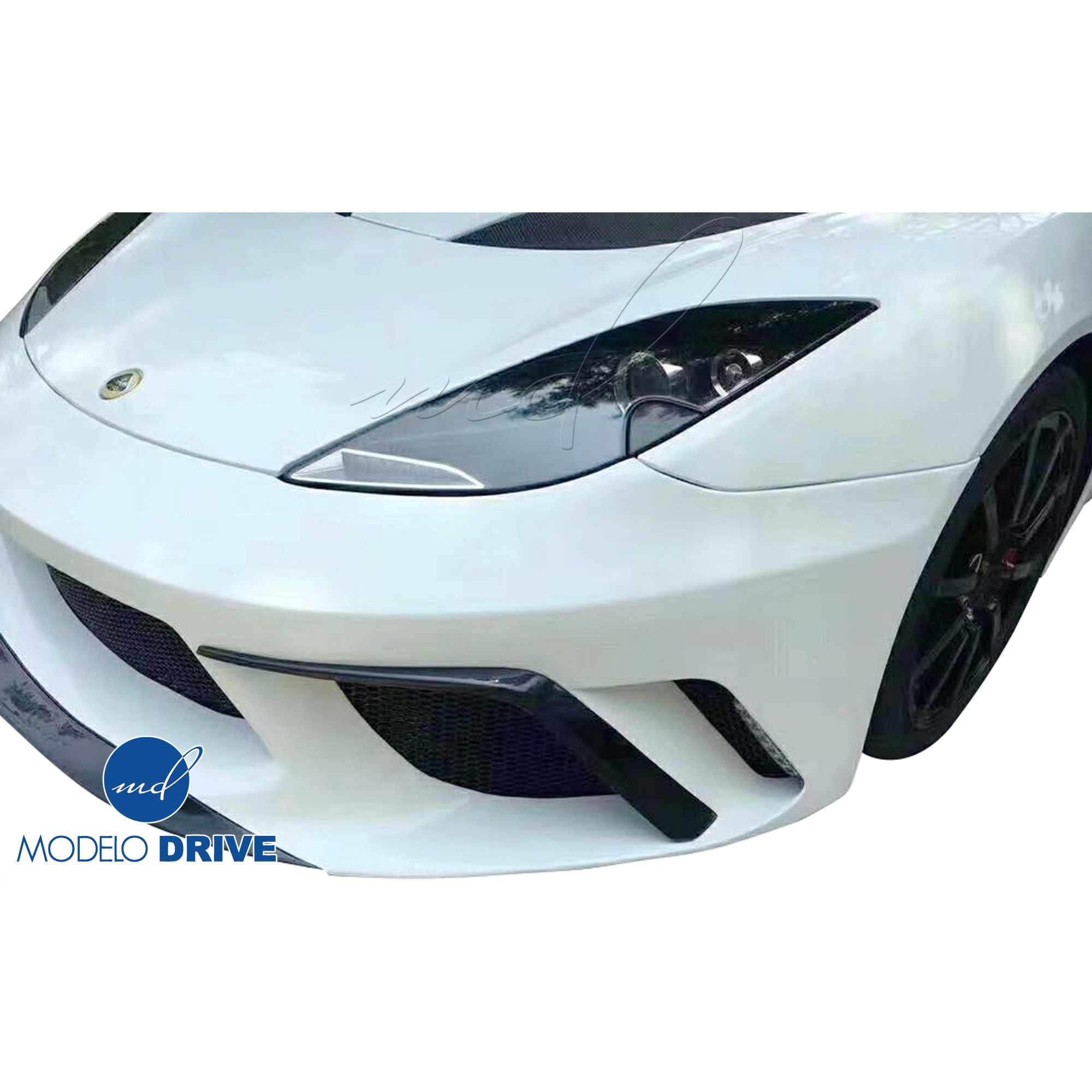 ModeloDrive FRP GTE Front Bumper 3pc > Lotus Evora 2011-2021 - Image 2