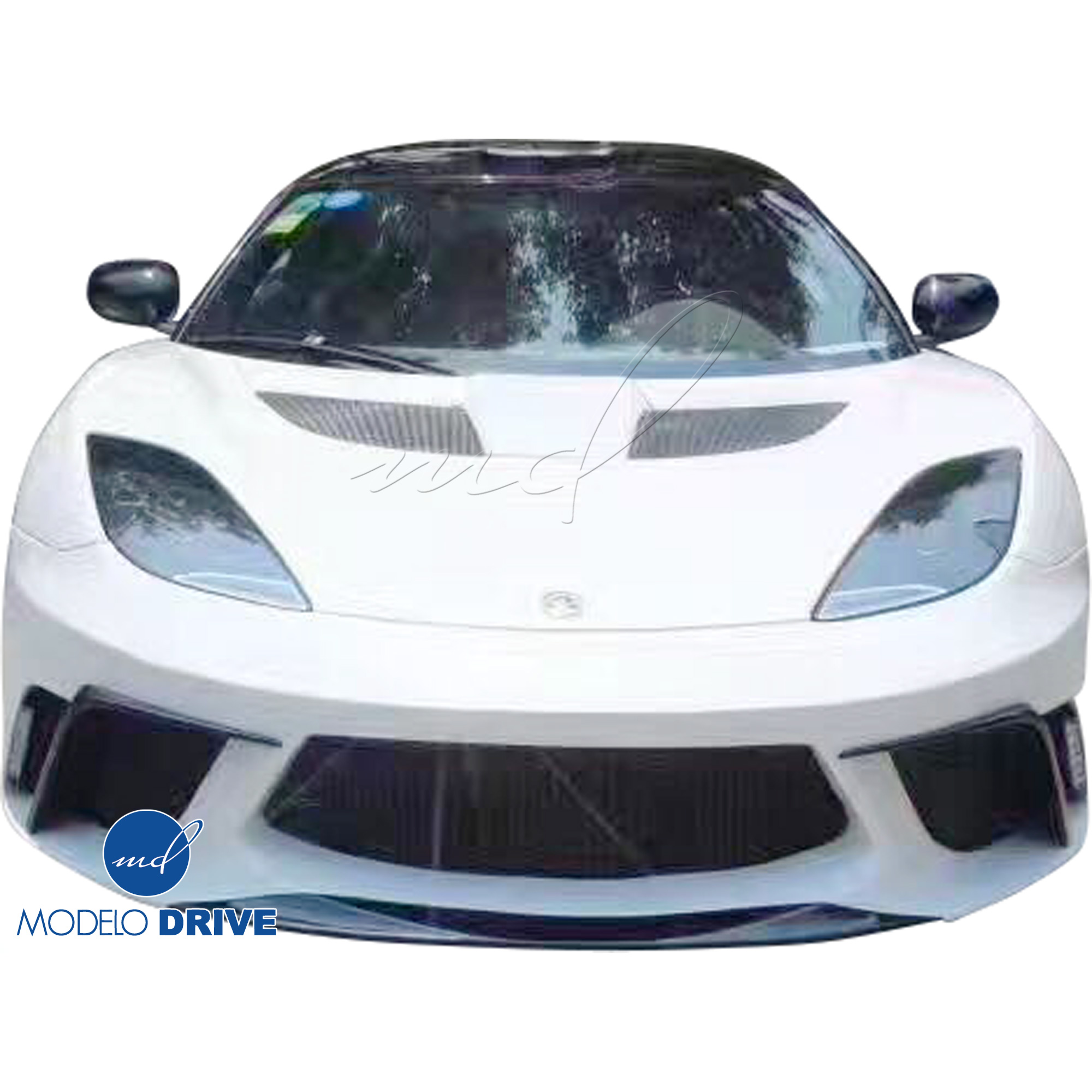 ModeloDrive FRP GTE Front Bumper 3pc > Lotus Evora 2011-2021 - Image 6