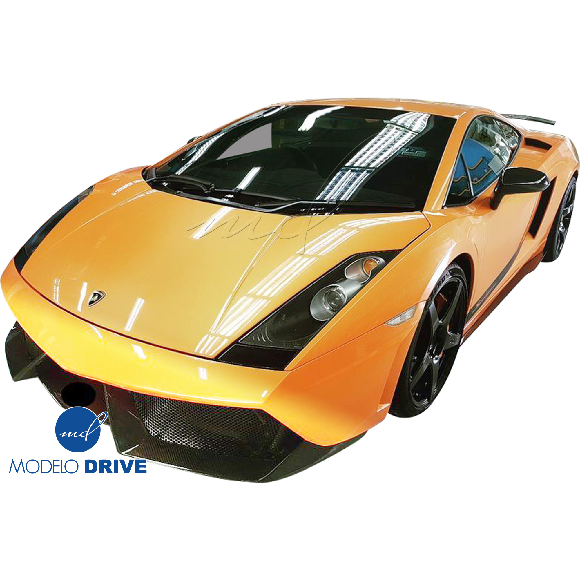 ModeloDrive Partial Carbon Fiber LP570 Style Front Bumper > Lamborghini Gallardo 2009-2014 - Image 1