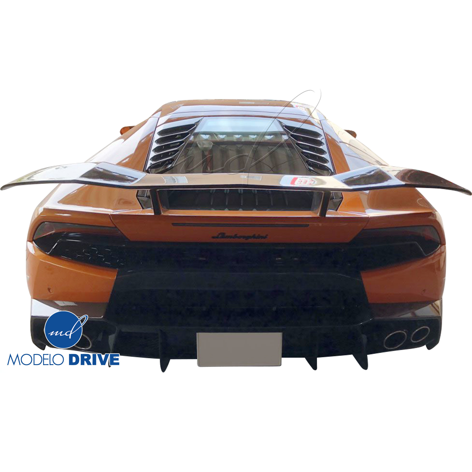 ModeloDrive Carbon Fiber MASO Rear Diffuser > Lamborghini Huracan 2014-2019 - Image 3