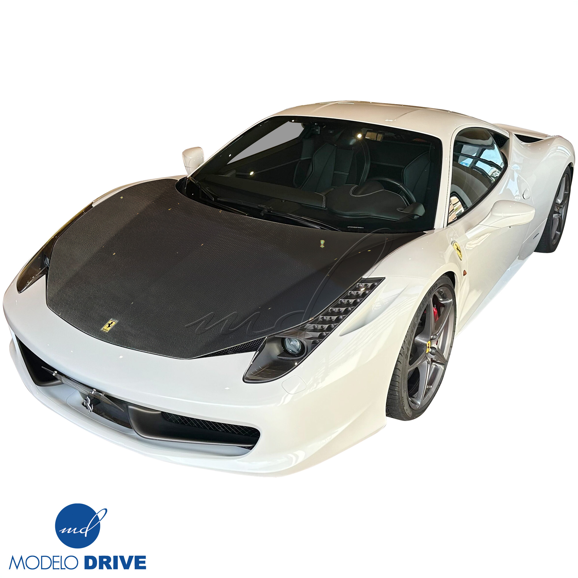 ModeloDrive Carbon Fiber OER Hood > Ferrari 458 2015-2020 - Image 6