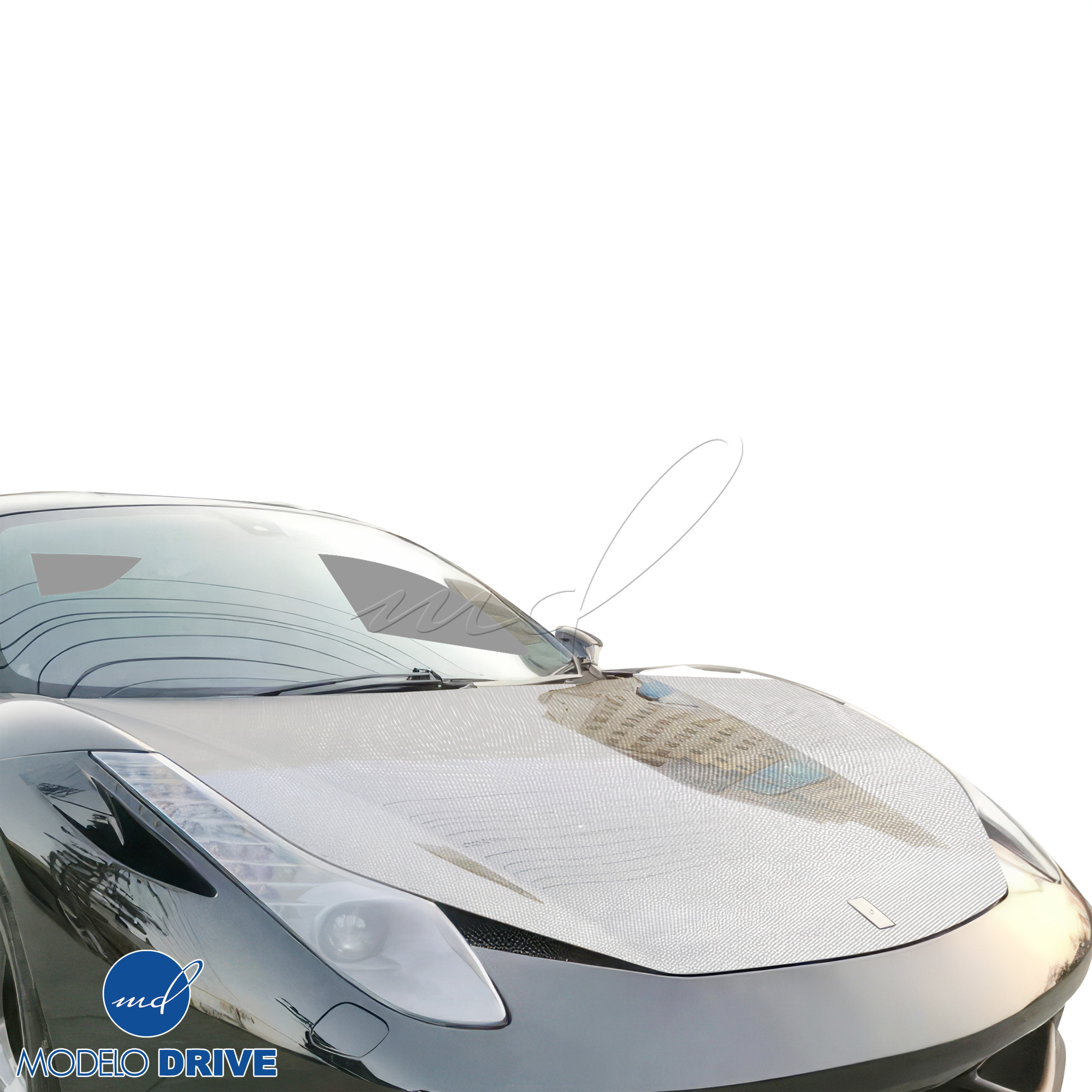 ModeloDrive Carbon Fiber OER Hood > Ferrari 458 2015-2020 - Image 1