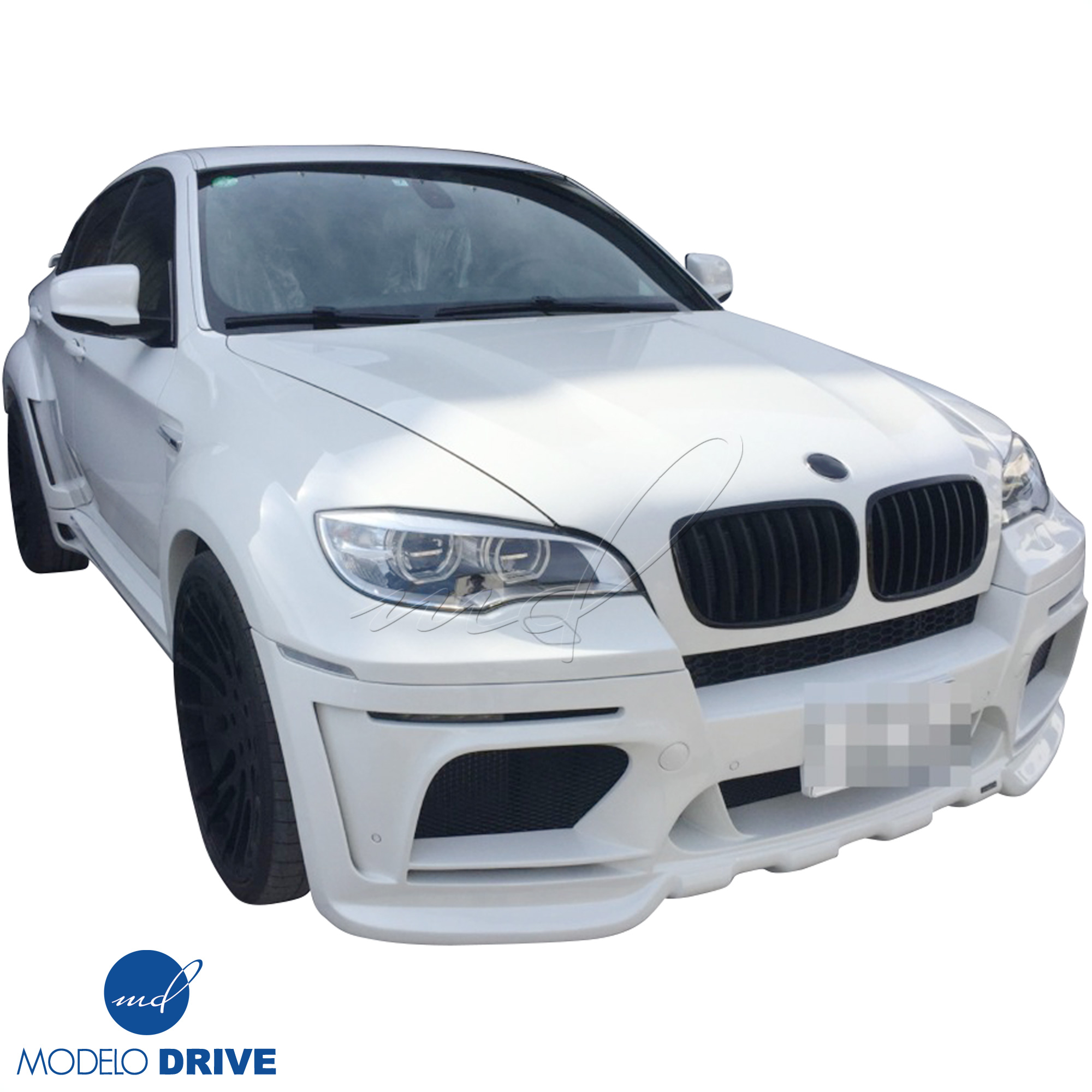 ModeloDrive FRP HAMA Wide Body Front Bumper > BMW X6 E71 2008-2014 - Image 1