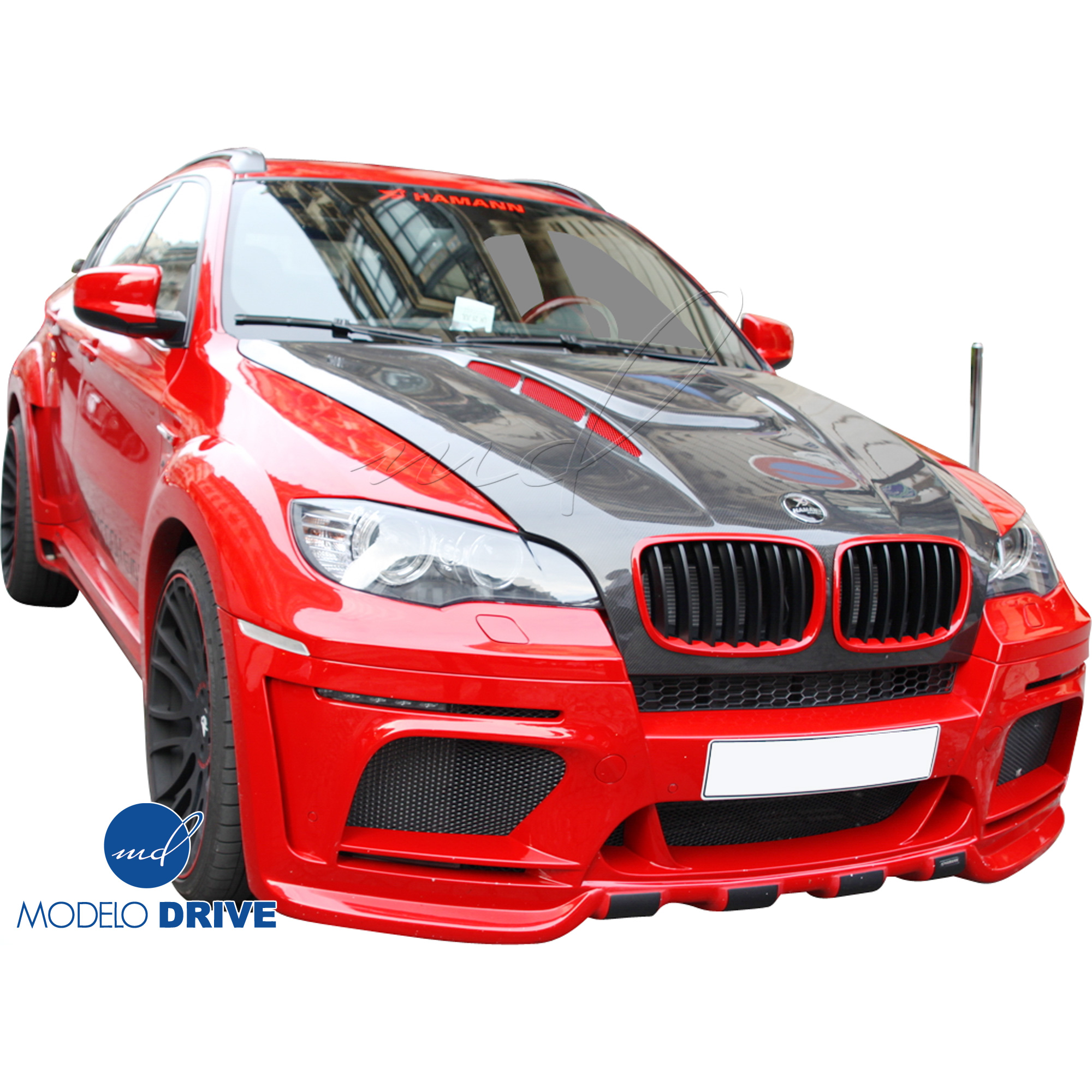 ModeloDrive FRP HAMA Wide Body Front Bumper > BMW X6 E71 2008-2014 - Image 17