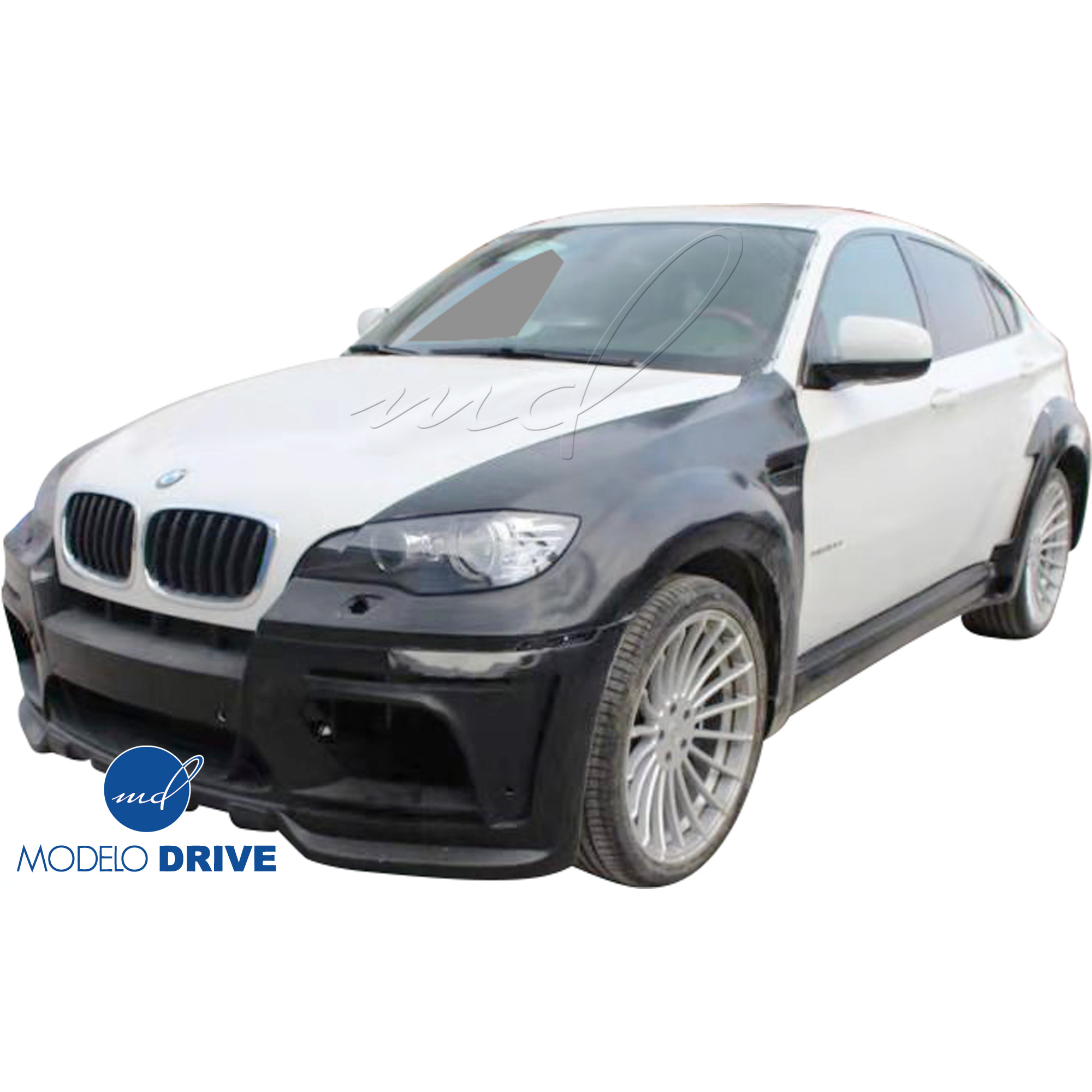 ModeloDrive FRP HAMA Wide Body Fenders (front) 2pc > BMW X6 E71 2008-2014 - Image 11