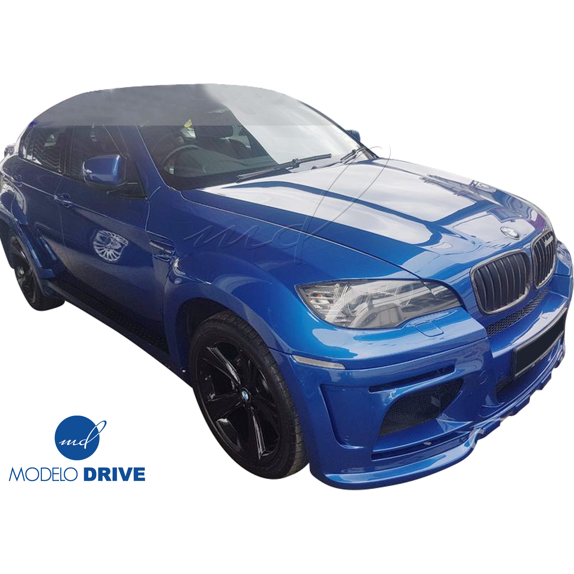 ModeloDrive FRP HAMA Wide Body Fenders (front) 2pc > BMW X6 E71 2008-2014 - Image 19