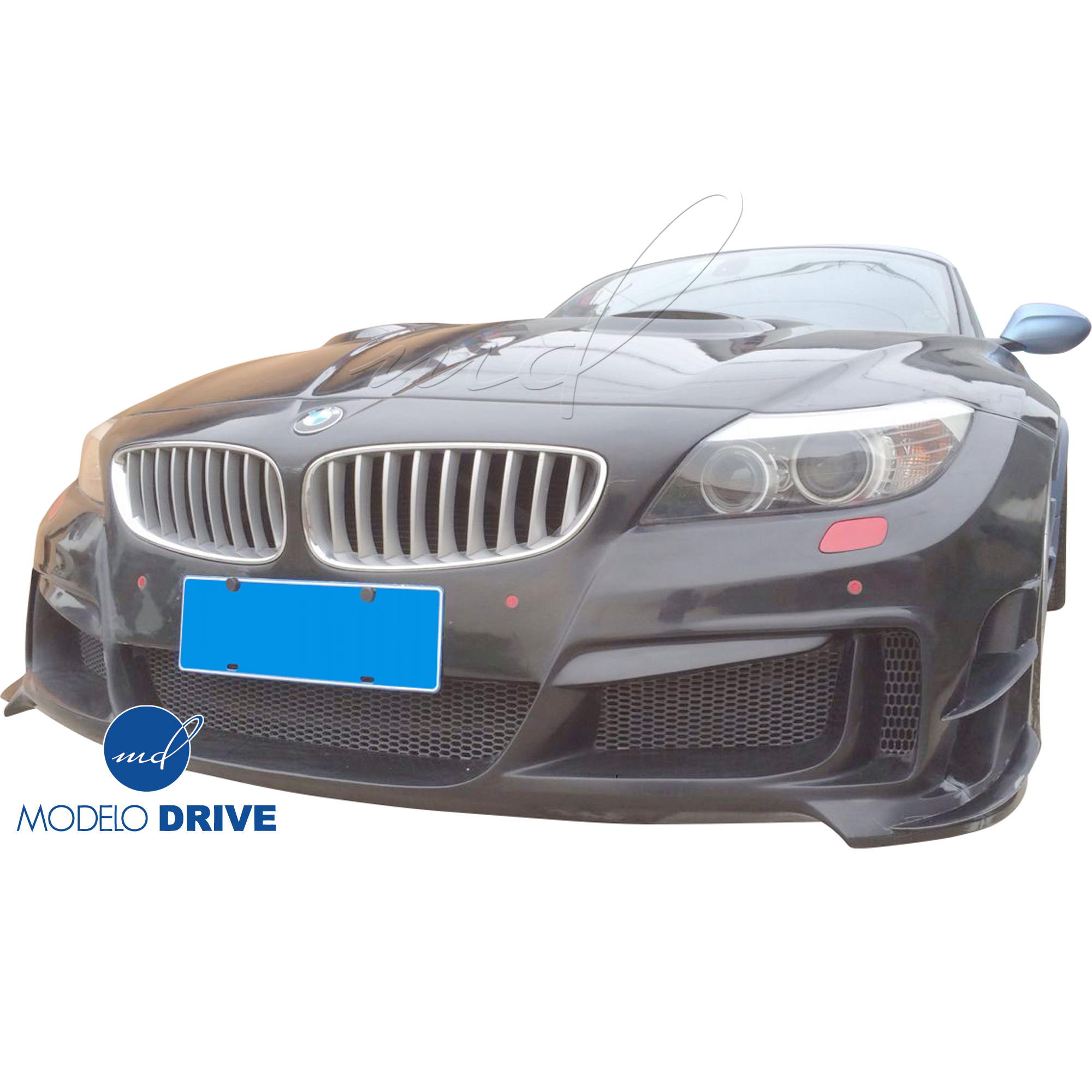 ModeloDrive FRP LVL Wide Body Front Bumper 5pc > BMW Z4 E89 2009-2016 - Image 2