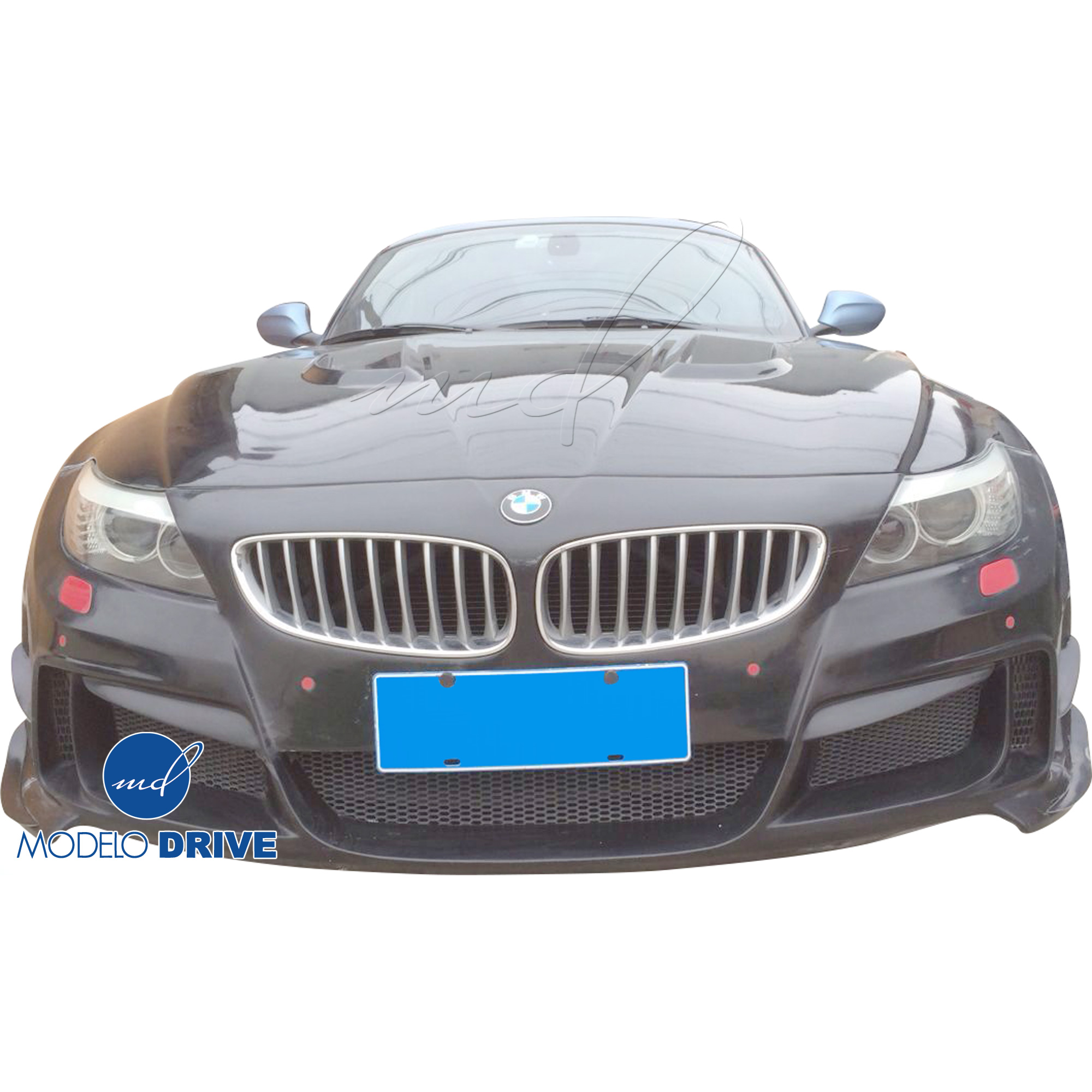 ModeloDrive FRP LVL Wide Body Front Bumper 5pc > BMW Z4 E89 2009-2016 - Image 9