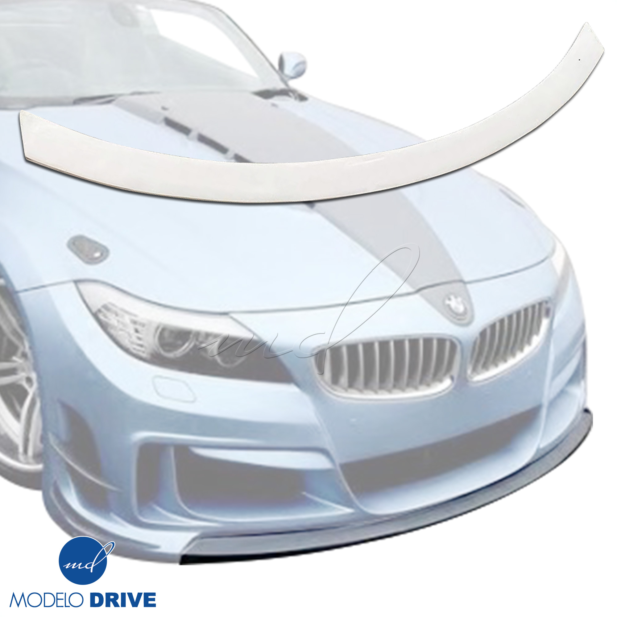 ModeloDrive FRP LVL Wide Body Front Splitter > BMW Z4 E89 2009-2016 - Image 2