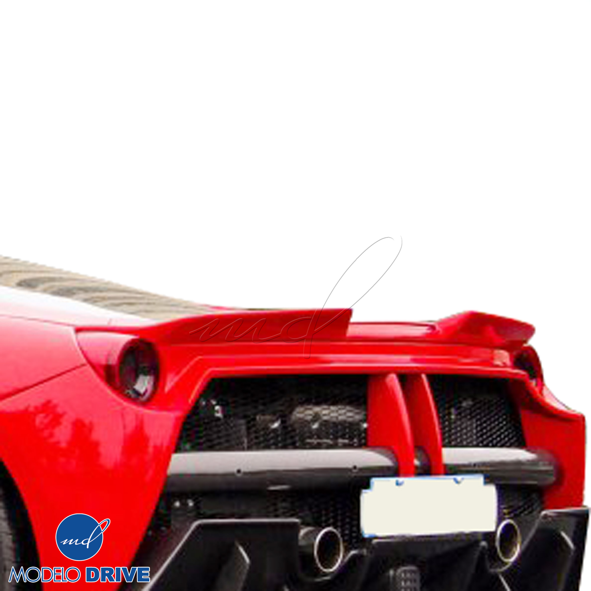 ModeloDrive FRP MDES Spoiler Wing > Ferrari 488 GTB F142M 2016-2019 - Image 2
