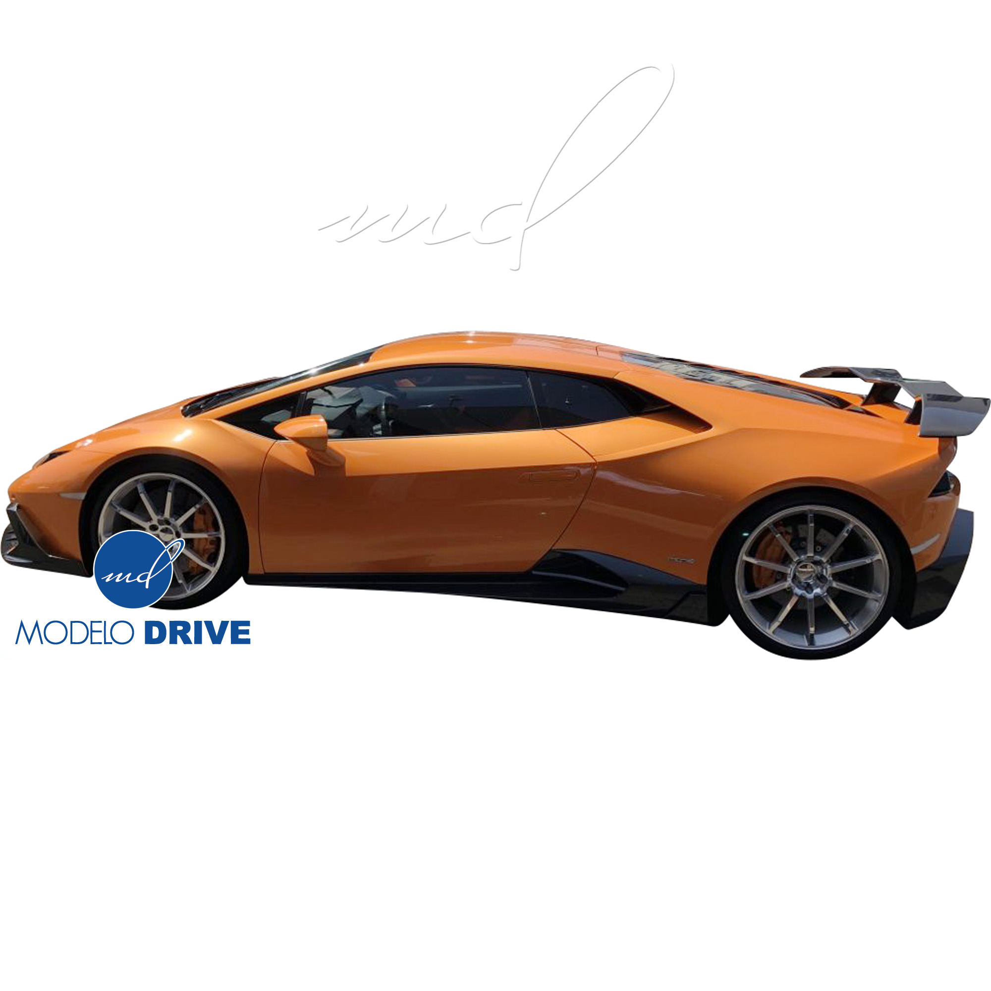 ModeloDrive Carbon Fiber MASO Side Skirts > Lamborghini Huracan 2014-2019 - Image 5