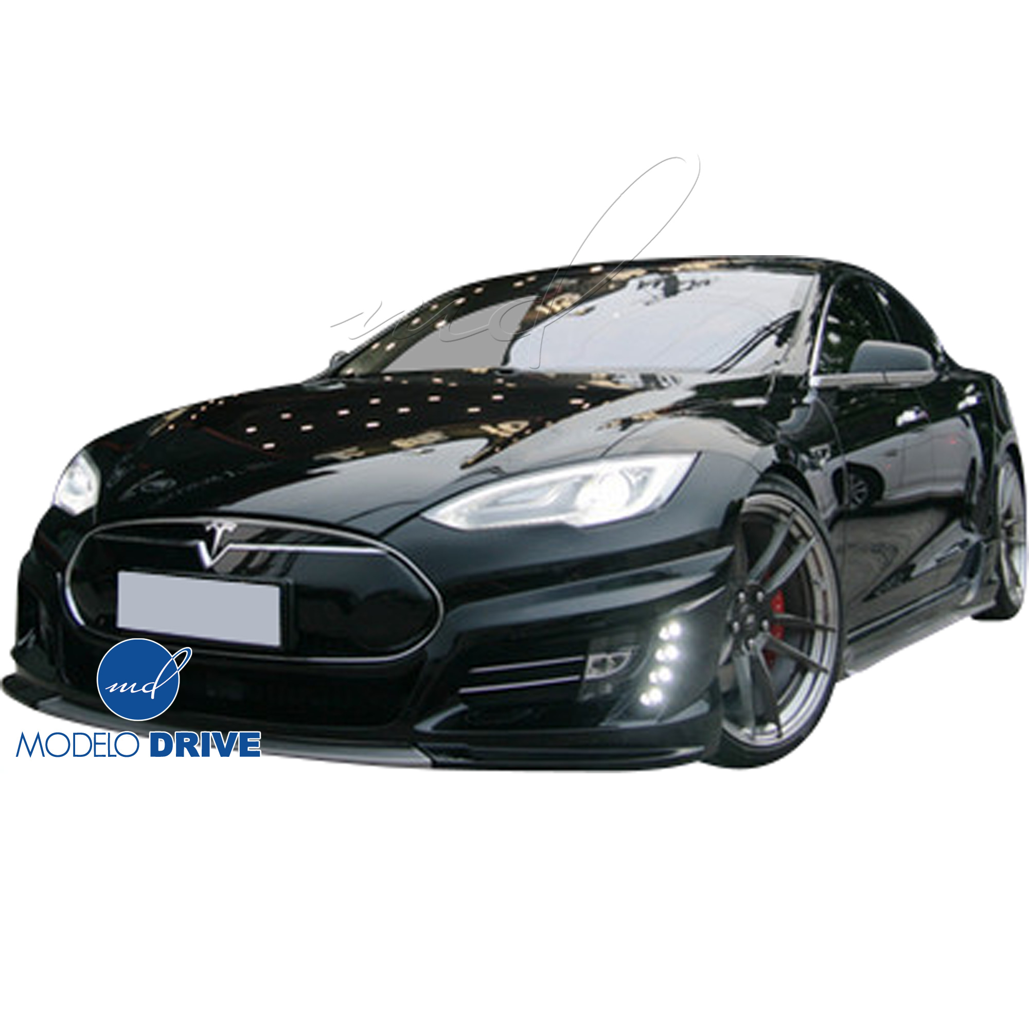 ModeloDrive FRP KKR Front Lip Valance > Tesla Model S 2012-2015 - Image 7