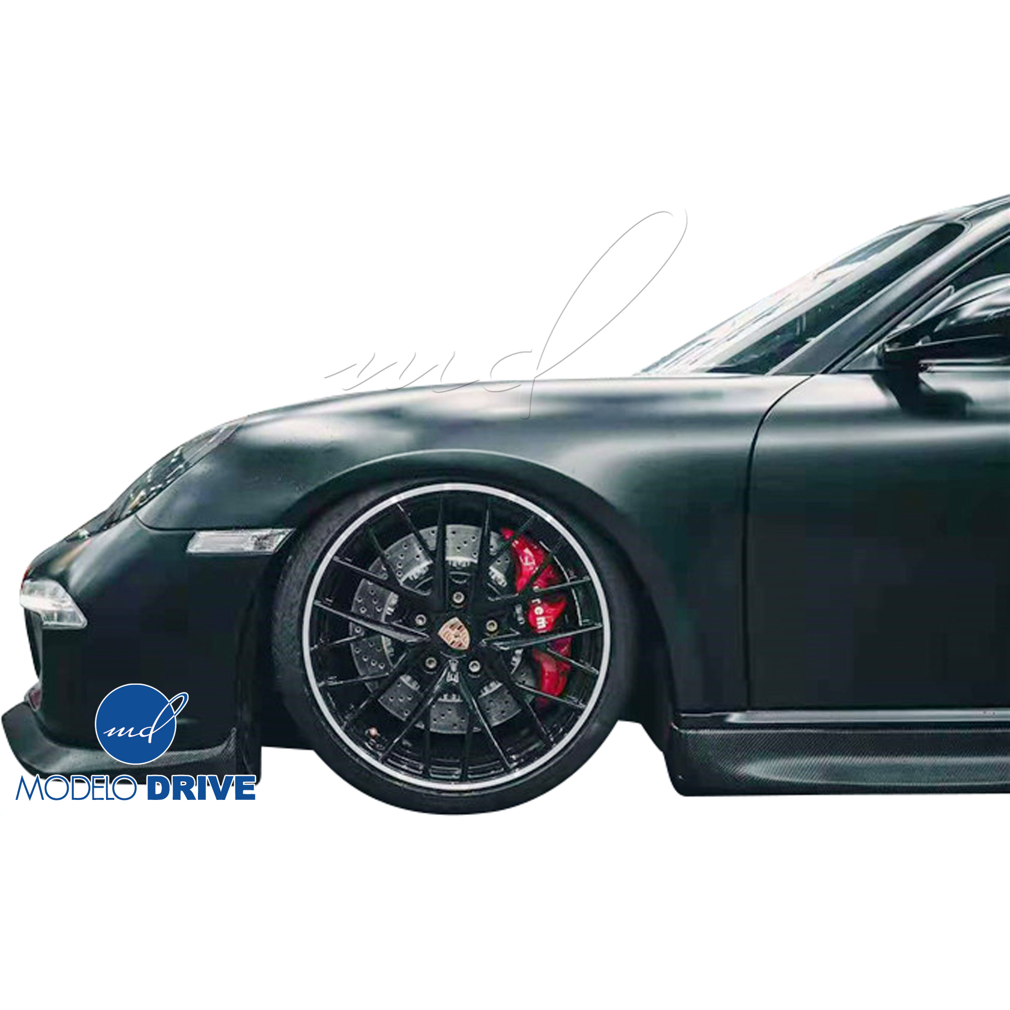 ModeloDrive FRP GT3-Z Front Bumper > Porsche Boxster (987) 2009-2012 - Image 7