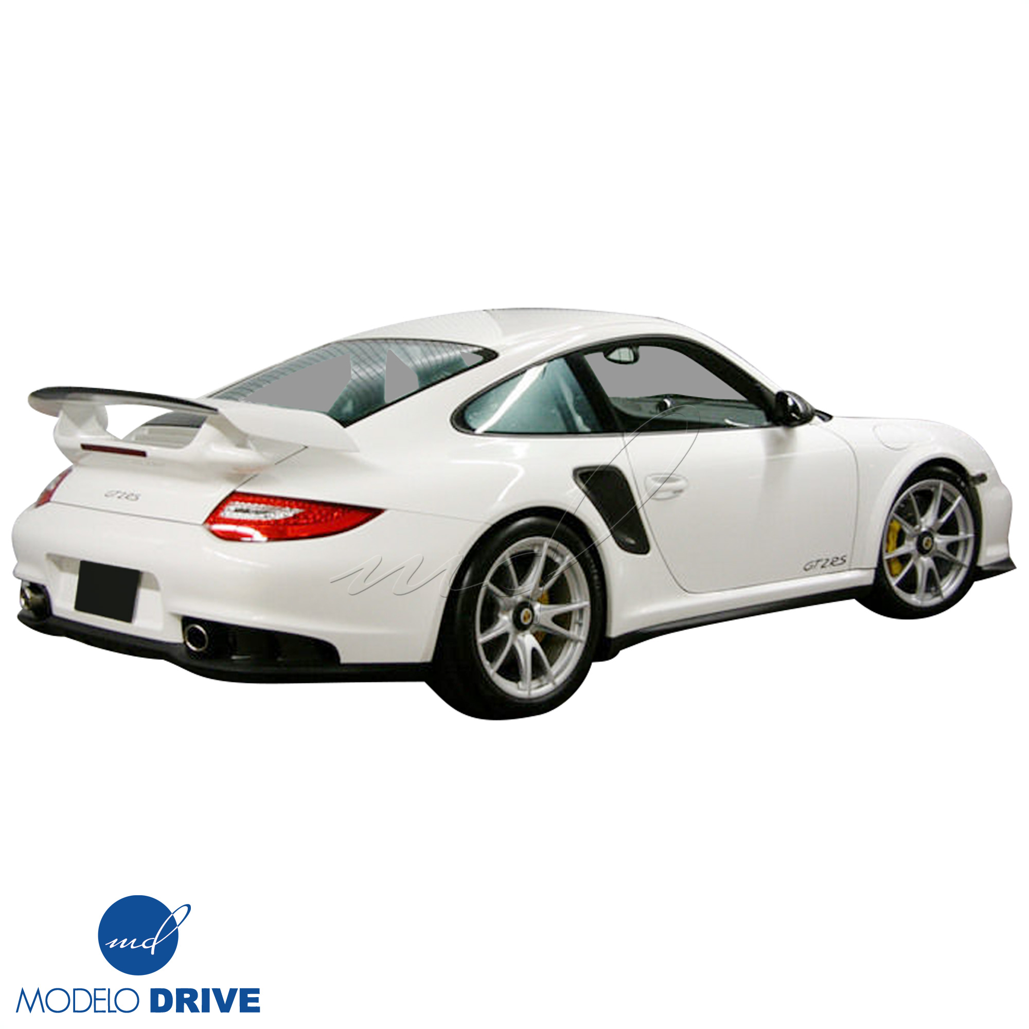 ModeloDrive Partial Carbon Fiber GT2 RS Turbo Wide Rear Bumper > Porsche 911 (997) 2010-2012 - Image 3