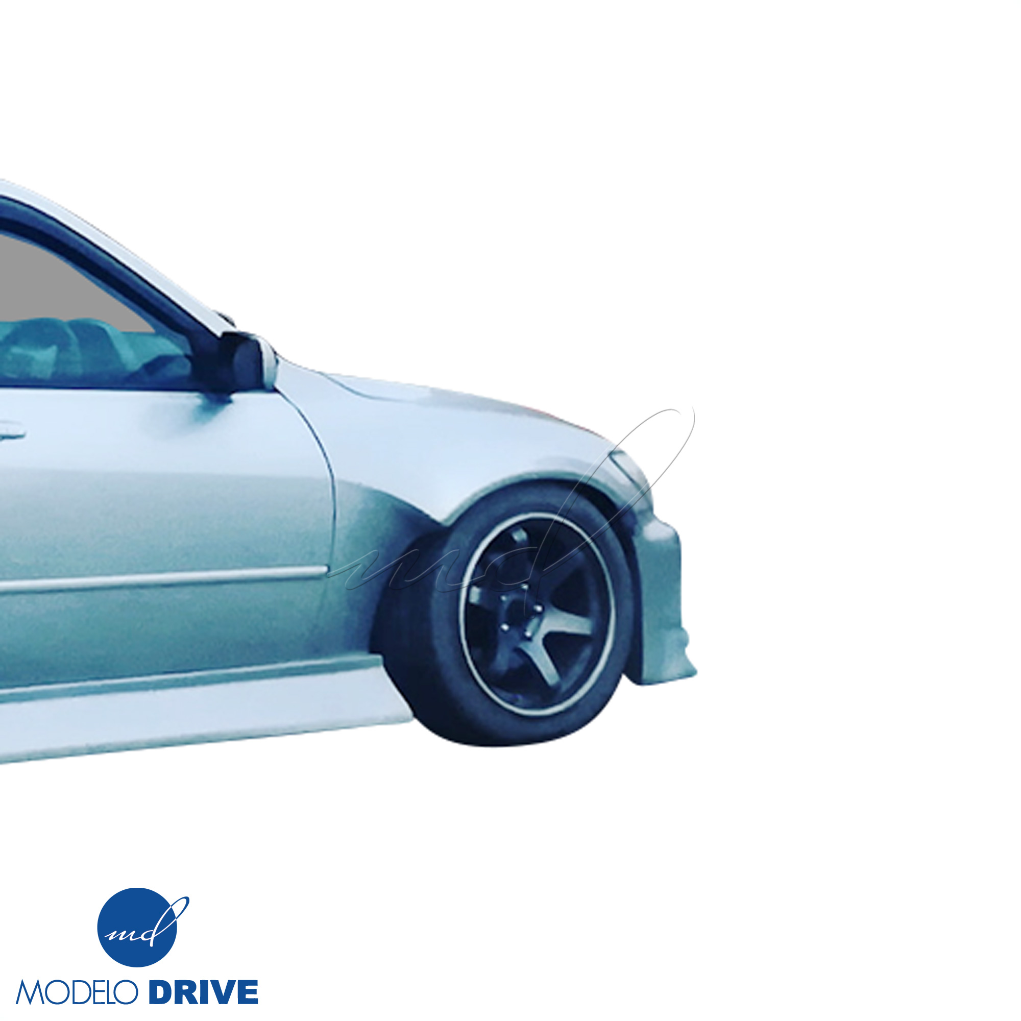 ModeloDrive FRP MSV Wide Body 30mm Fenders (front) 2pc > Lexus IS300 2000-2005> 4dr - Image 18