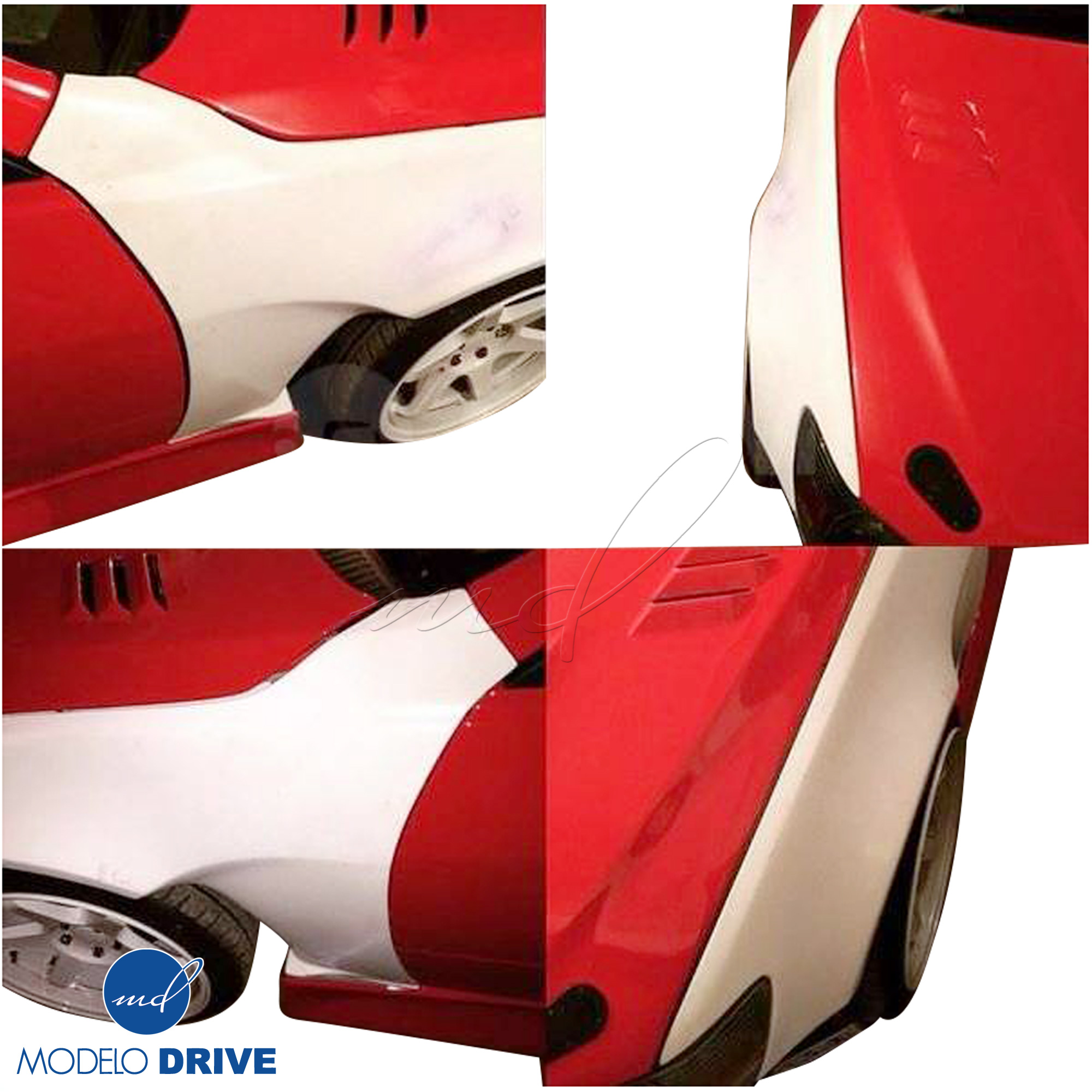 ModeloDrive FRP MSV Wide Body 30mm Fenders (front) 2pc > Lexus IS300 2000-2005> 4dr - Image 21