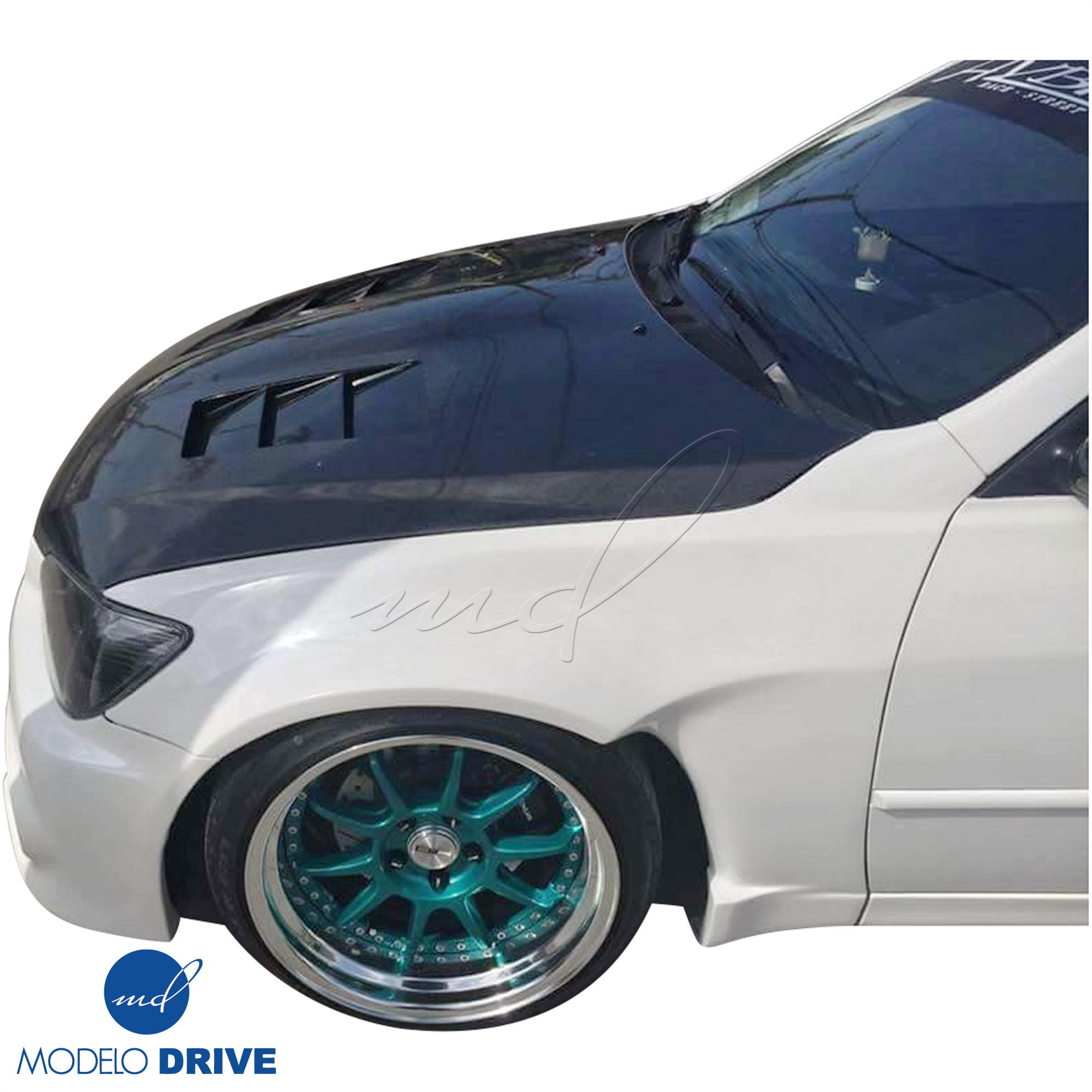 ModeloDrive FRP MSV Wide Body 30mm Fenders (front) 2pc > Lexus IS300 2000-2005> 4dr - Image 23