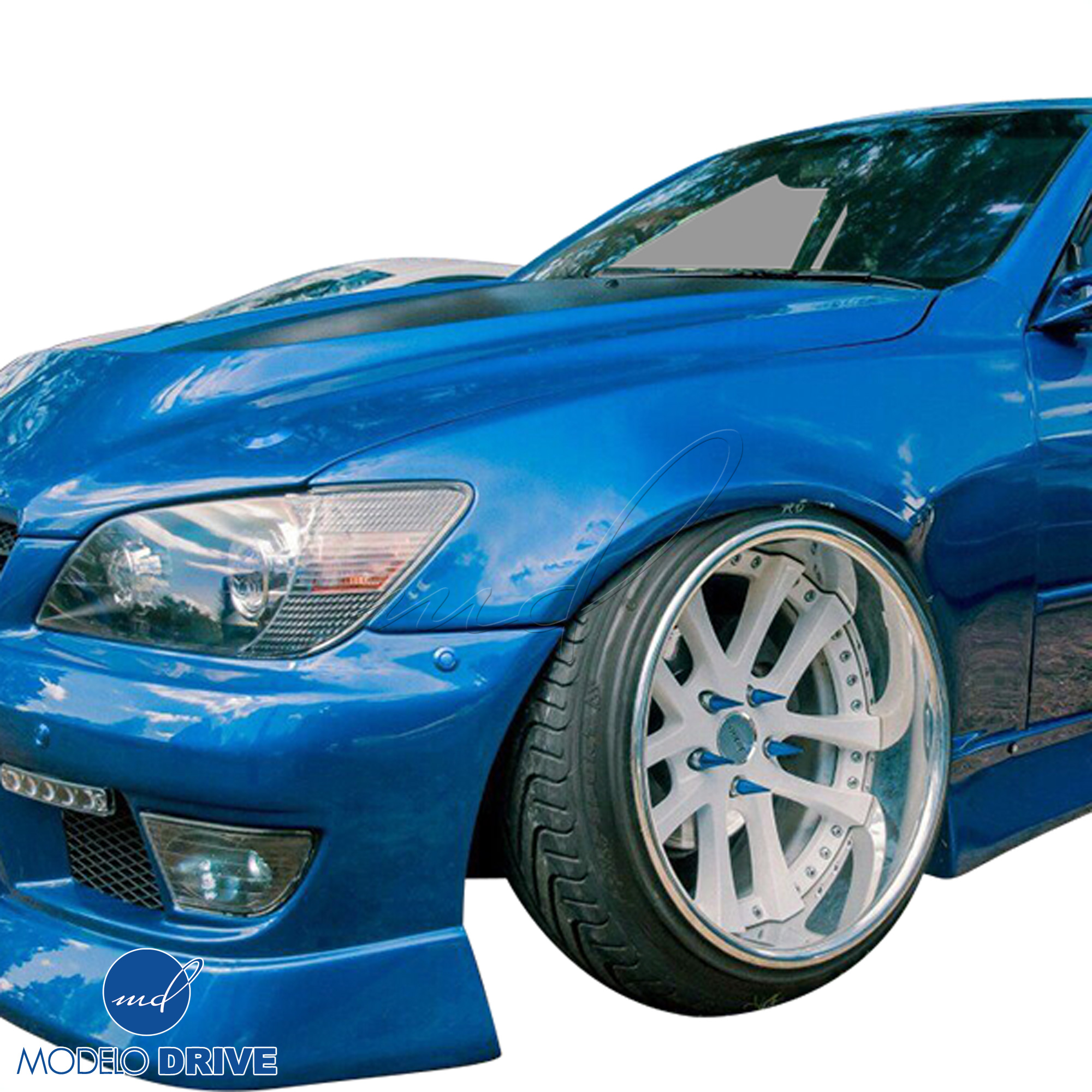 ModeloDrive FRP MSV Wide Body 30mm Fenders (front) 2pc > Lexus IS300 2000-2005> 4dr - Image 2